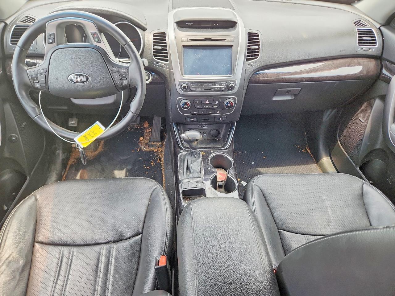 2015 Kia Sorento Sx White vin: 5XYKWDA78FG624691
