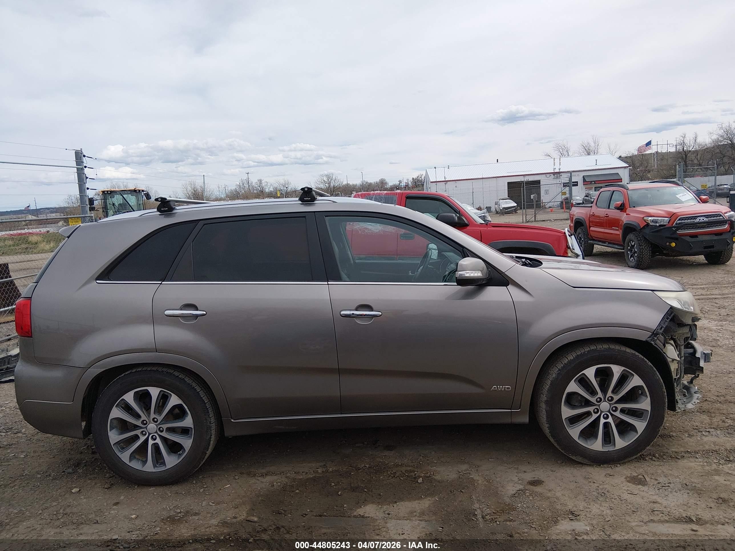 2015 Kia Sorento Sx V6 Black vin: 5XYKWDA79FG619161