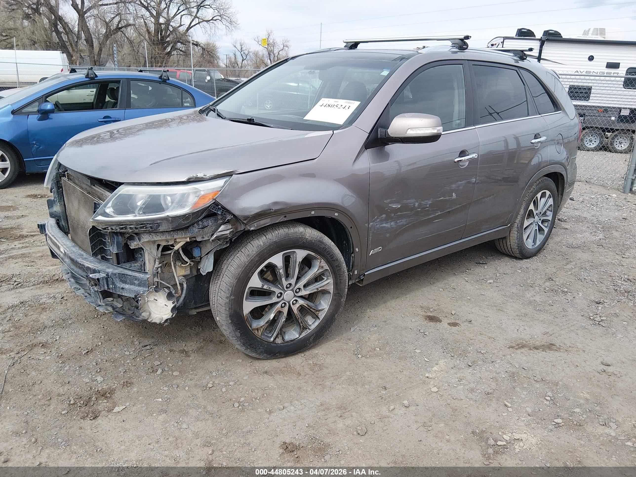 2015 Kia Sorento Sx V6 Black vin: 5XYKWDA79FG619161