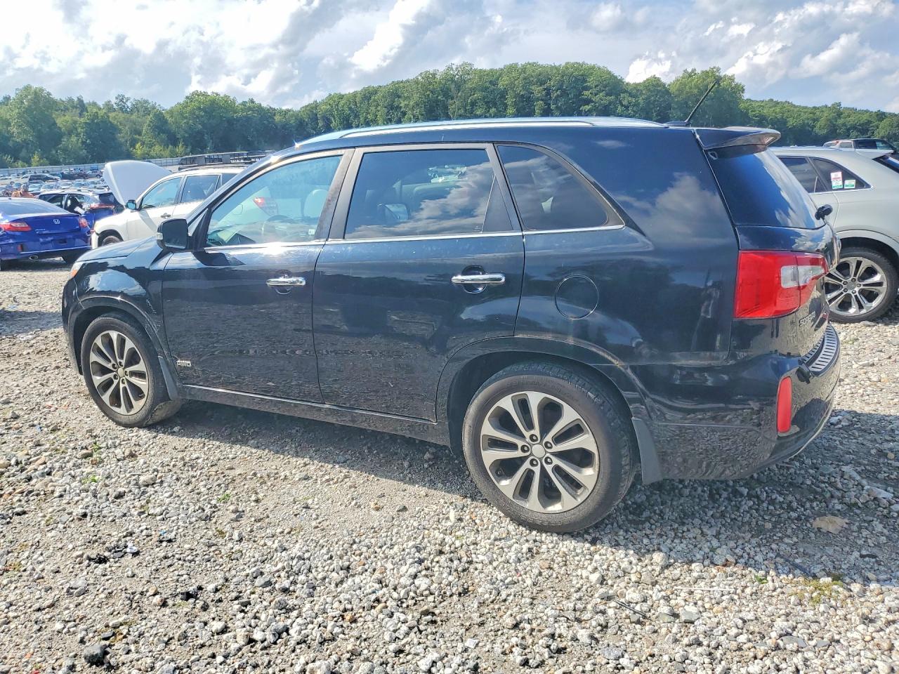 2014 Kia Sorento Sx Черный vin: 5XYKWDA7XEG524302
