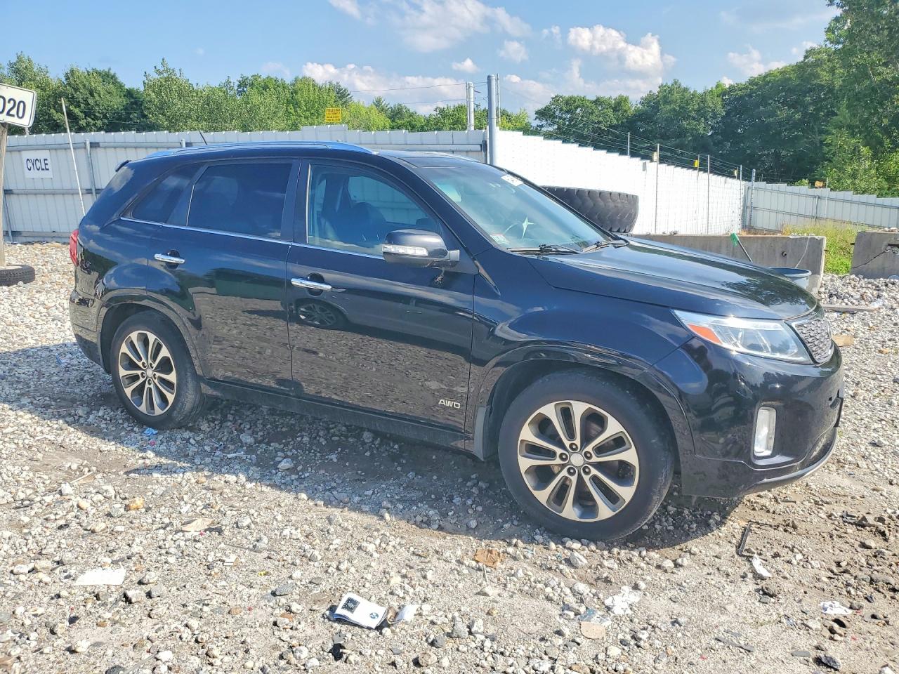 2014 Kia Sorento Sx Черный vin: 5XYKWDA7XEG524302