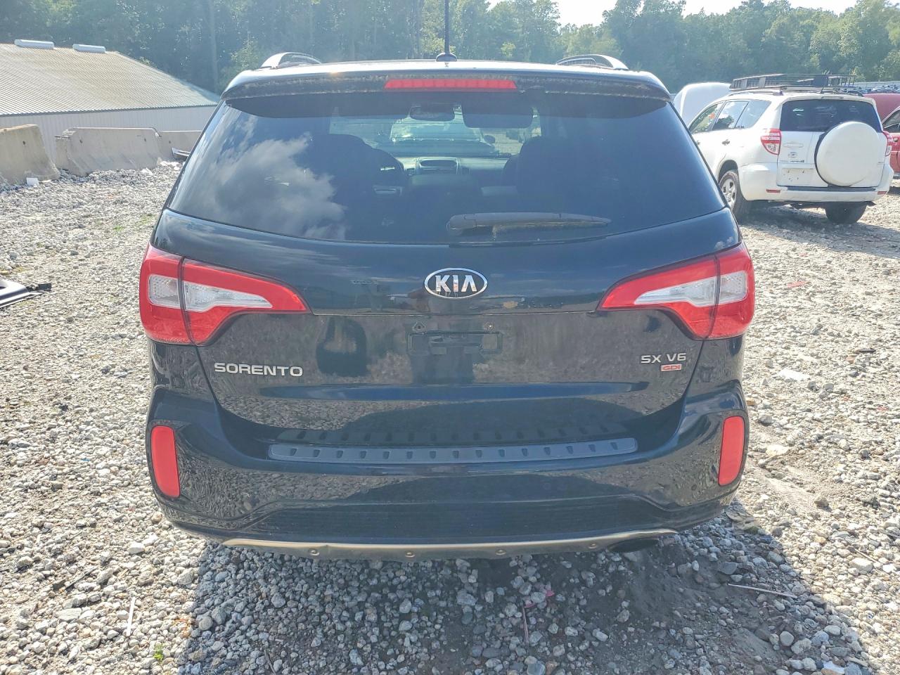 2014 Kia Sorento Sx Черный vin: 5XYKWDA7XEG524302