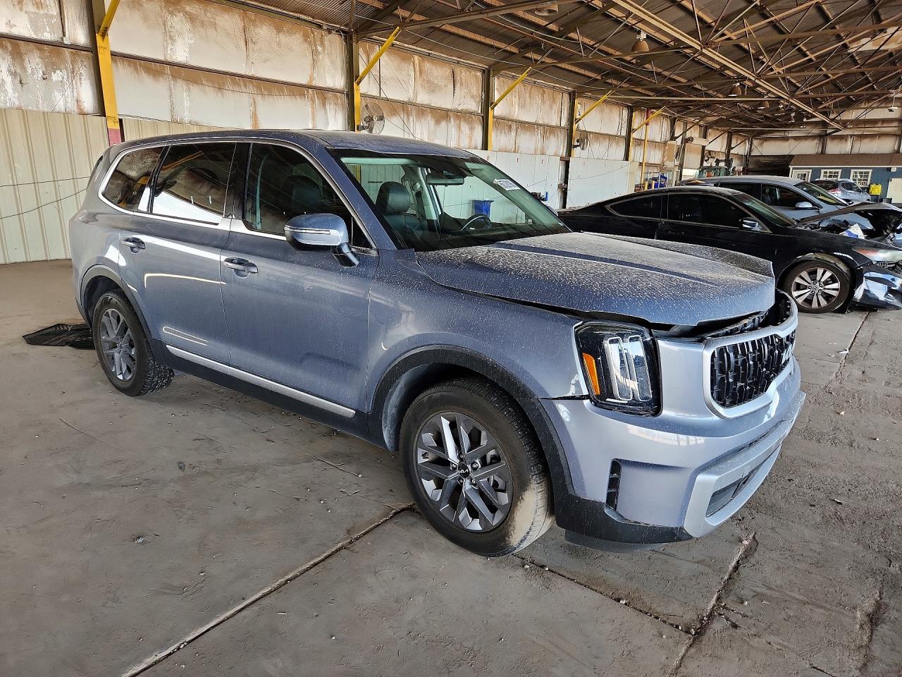 2023 Kia Telluride Lx Gray vin: 5XYP24GC3PG349903