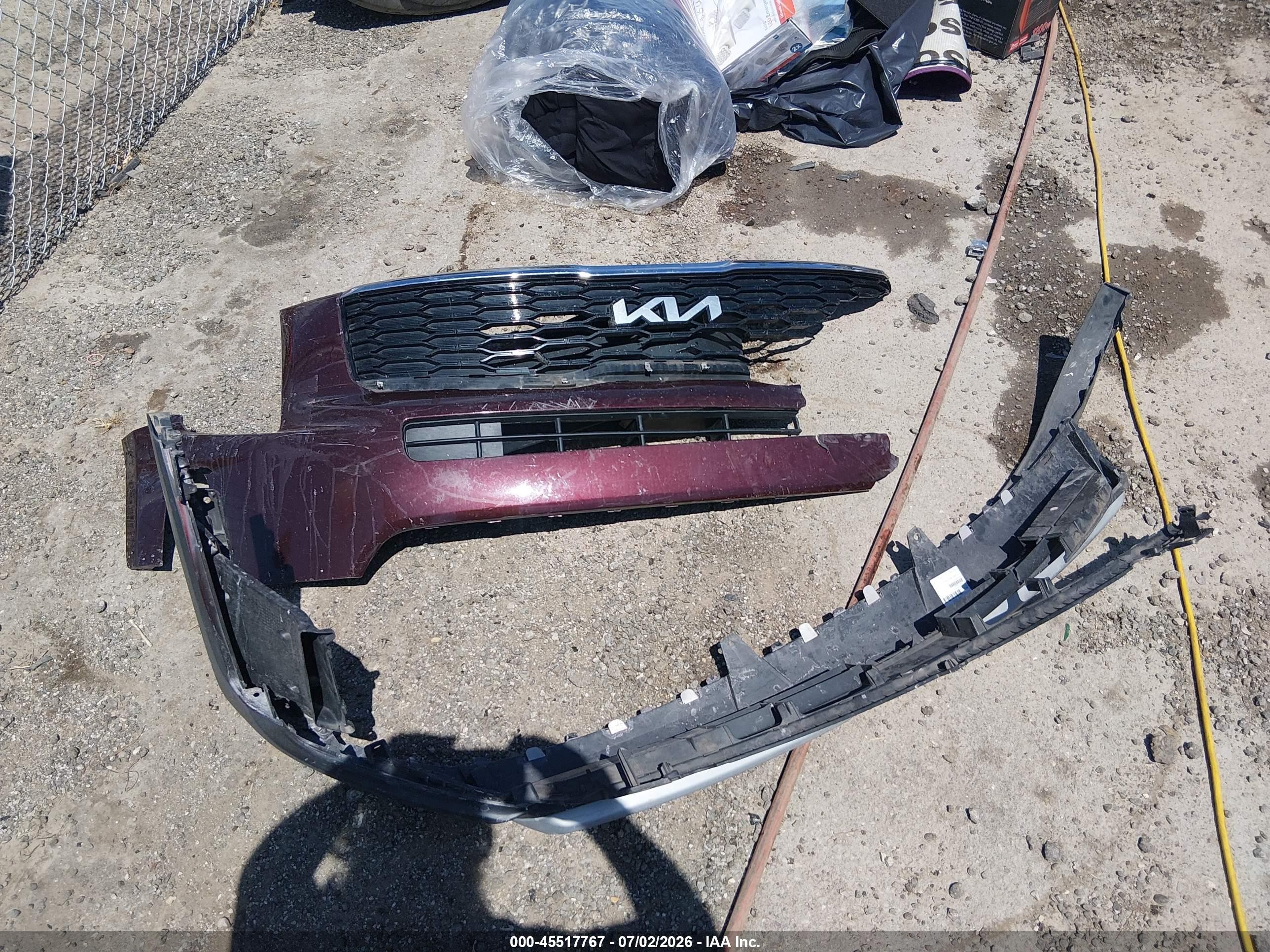 2022 Kia Telluride Lx Maroon vin: 5XYP2DHC3NG203805