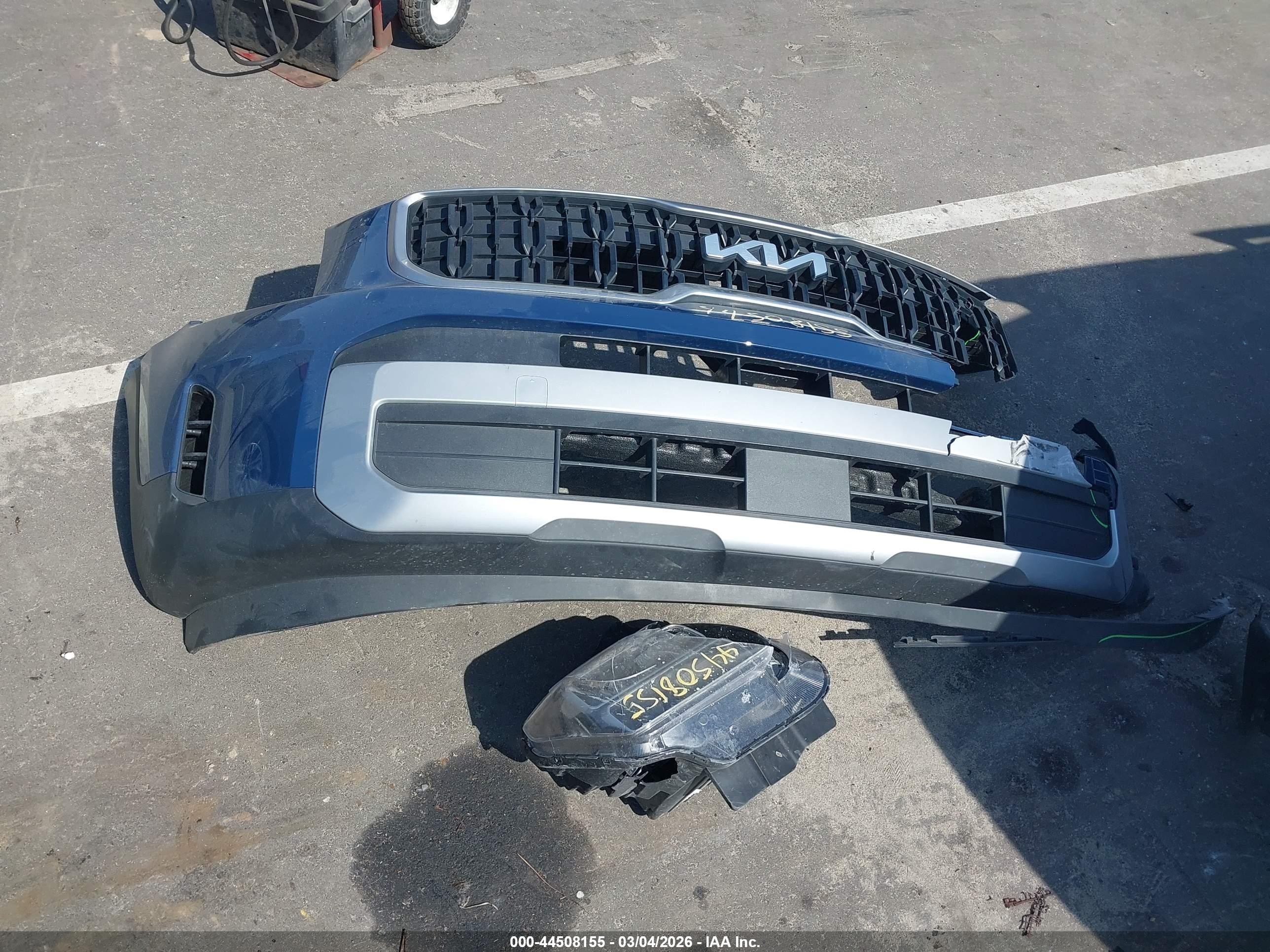 2023 Kia Telluride Ex Синий vin: 5XYP34GC7PG406049