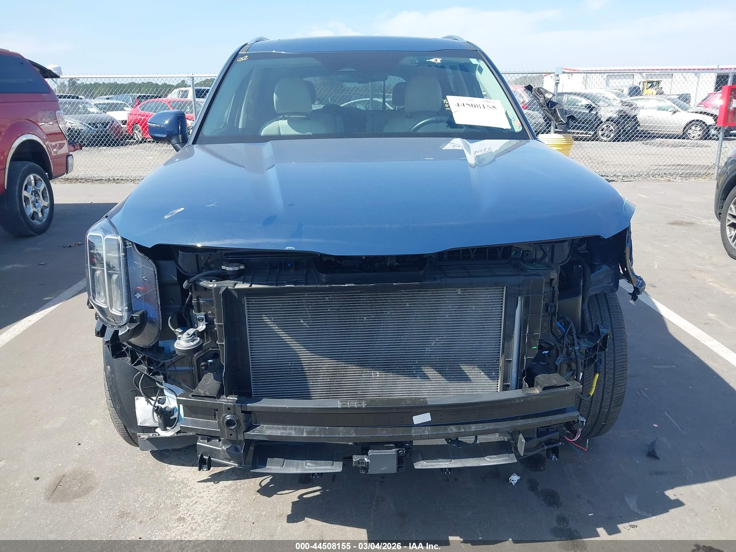 2023 Kia Telluride Ex Синий vin: 5XYP34GC7PG406049