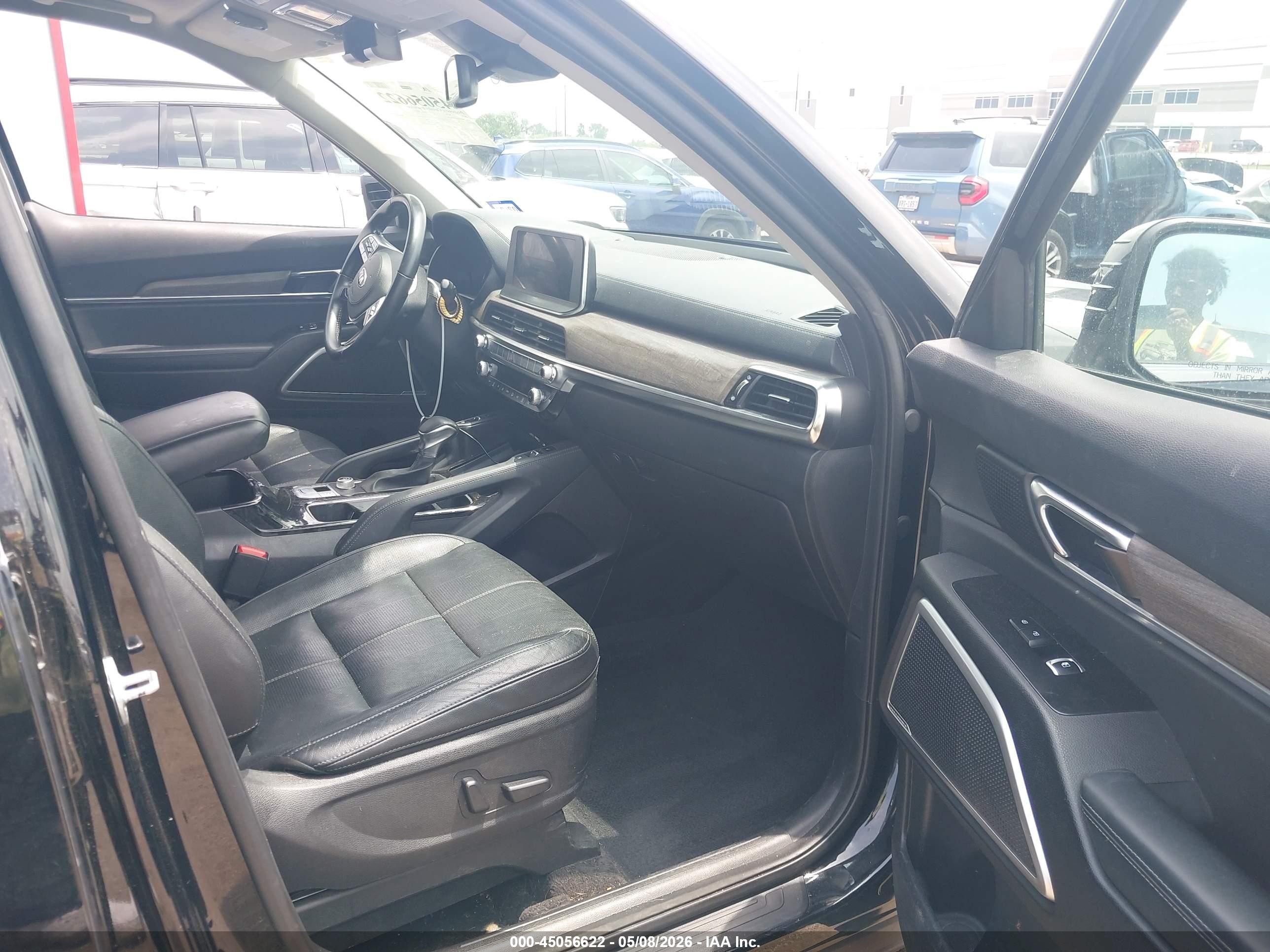 2020 Kia Telluride Ex Черный vin: 5XYP34HC0LG079115
