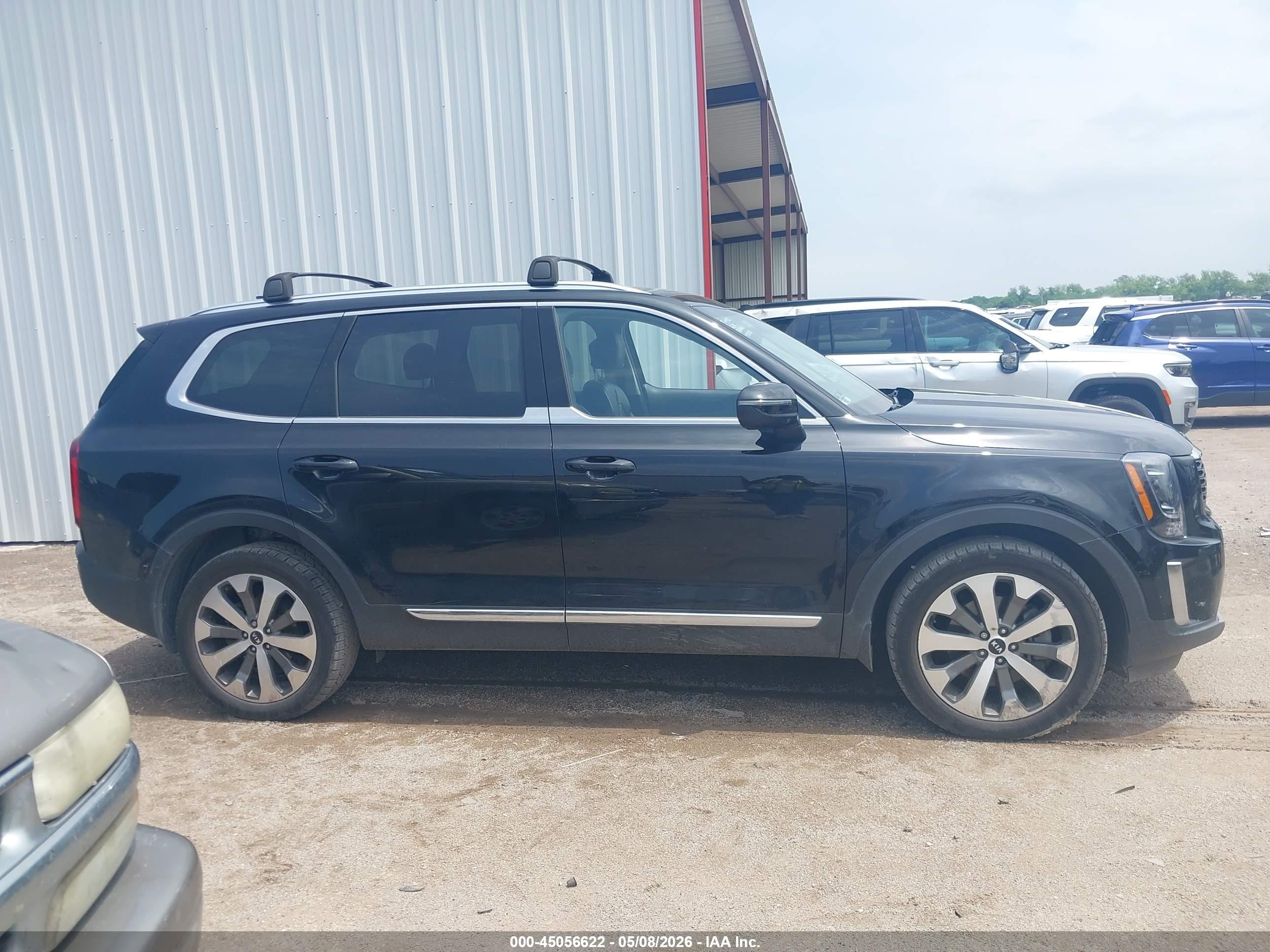 2020 Kia Telluride Ex Черный vin: 5XYP34HC0LG079115