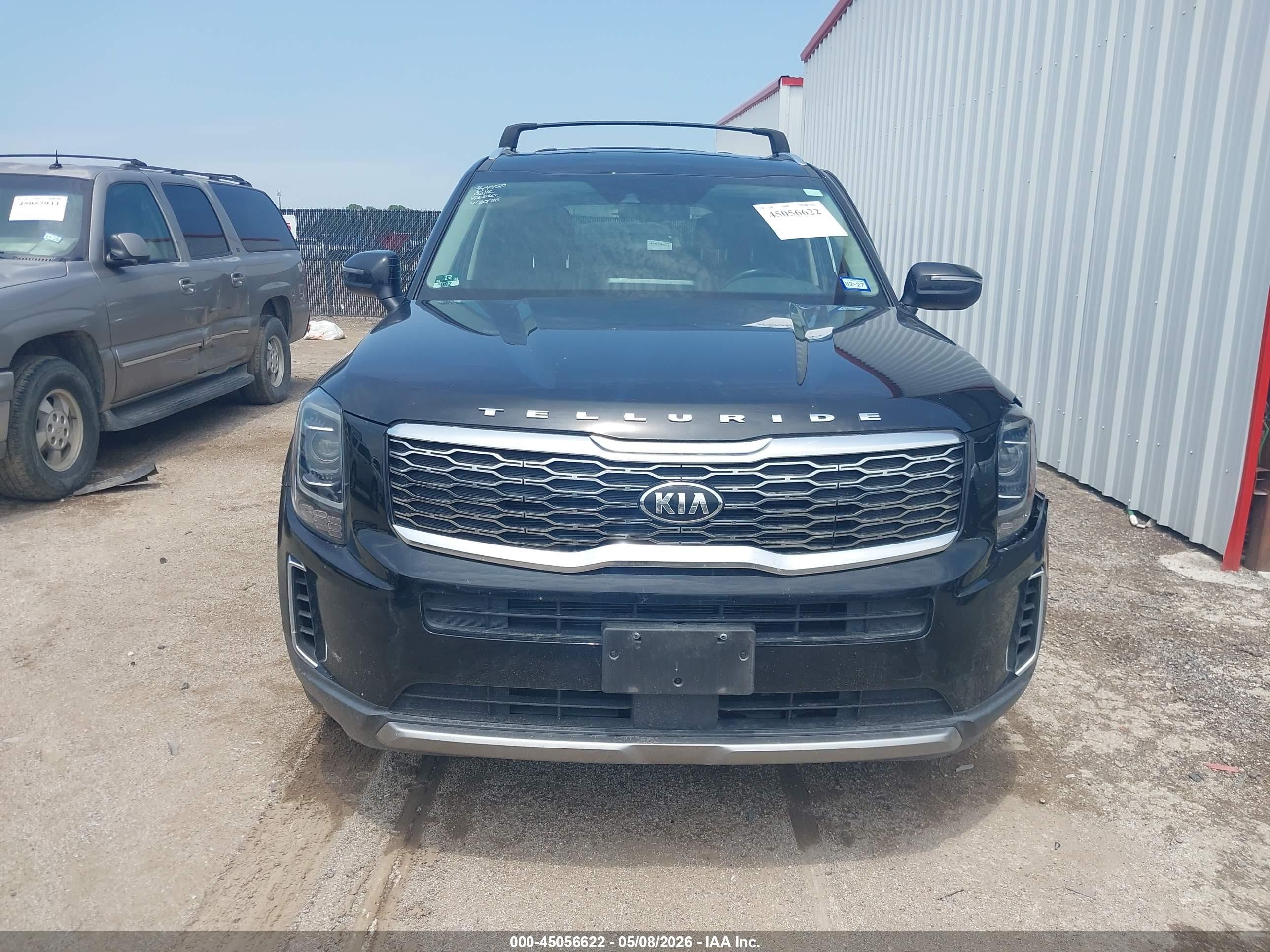 2020 Kia Telluride Ex Черный vin: 5XYP34HC0LG079115