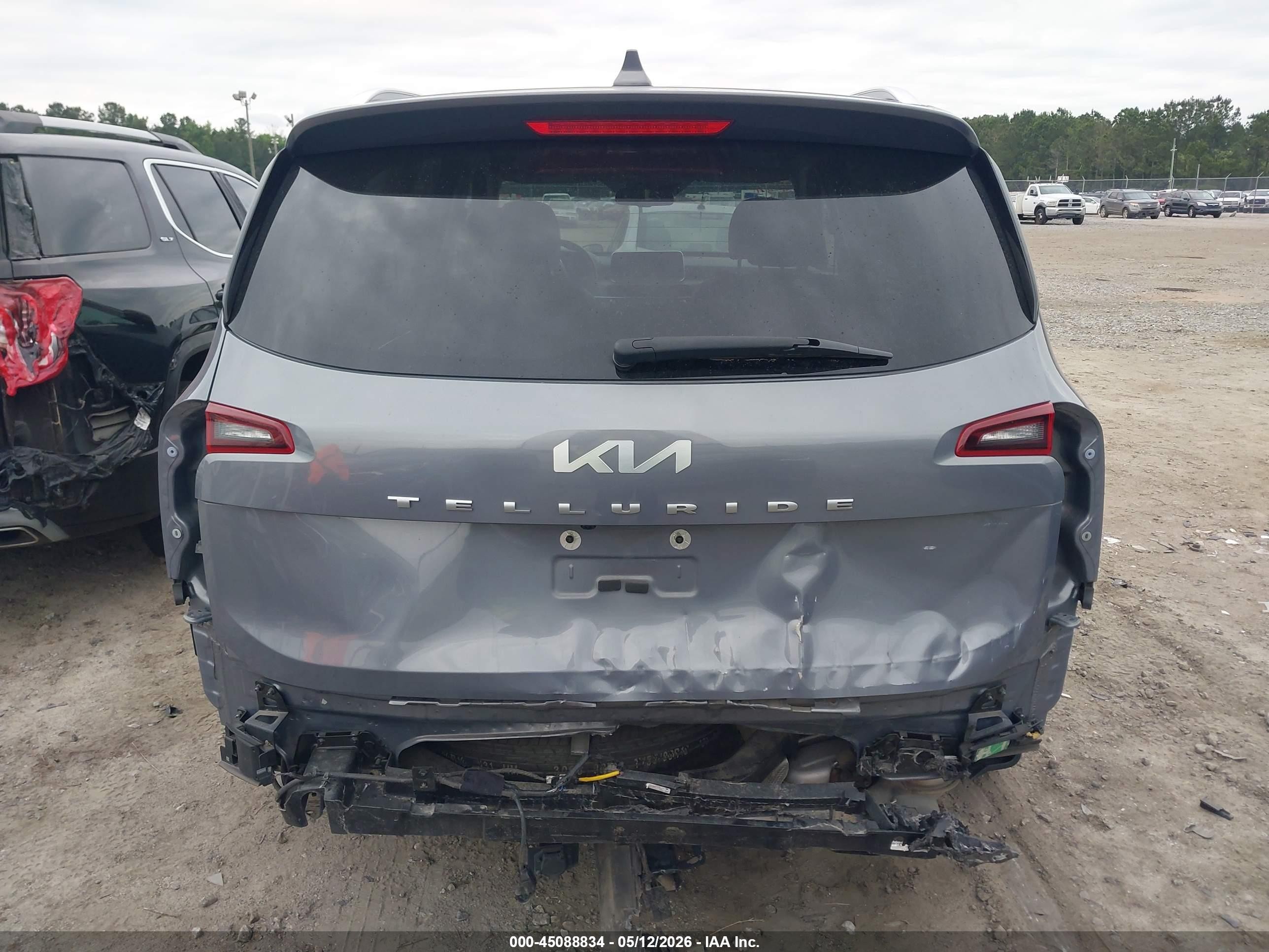 2022 Kia Telluride Ex Gray vin: 5XYP34HC4NG254551