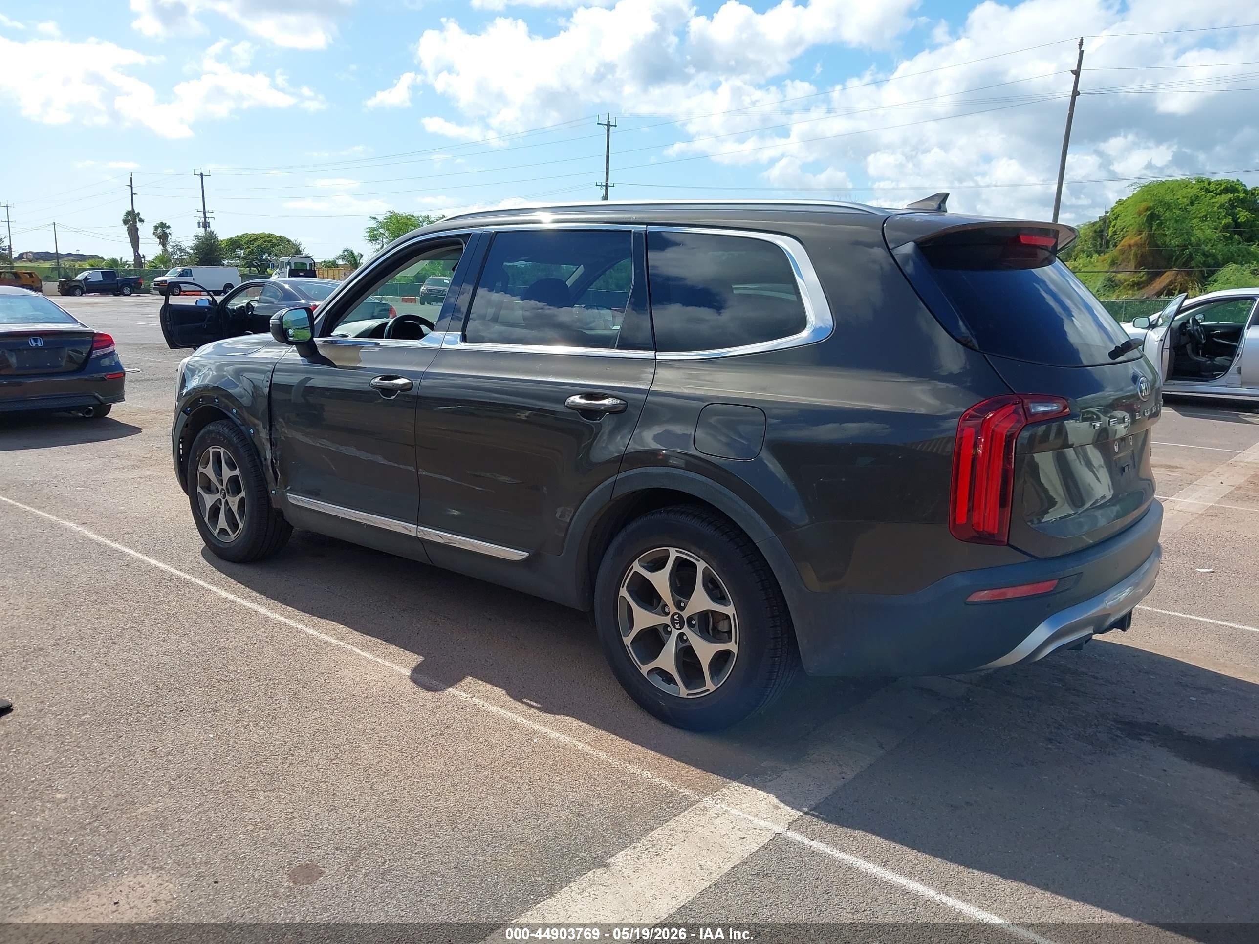 2020 Kia Telluride Ex Gray vin: 5XYP34HC7LG051747