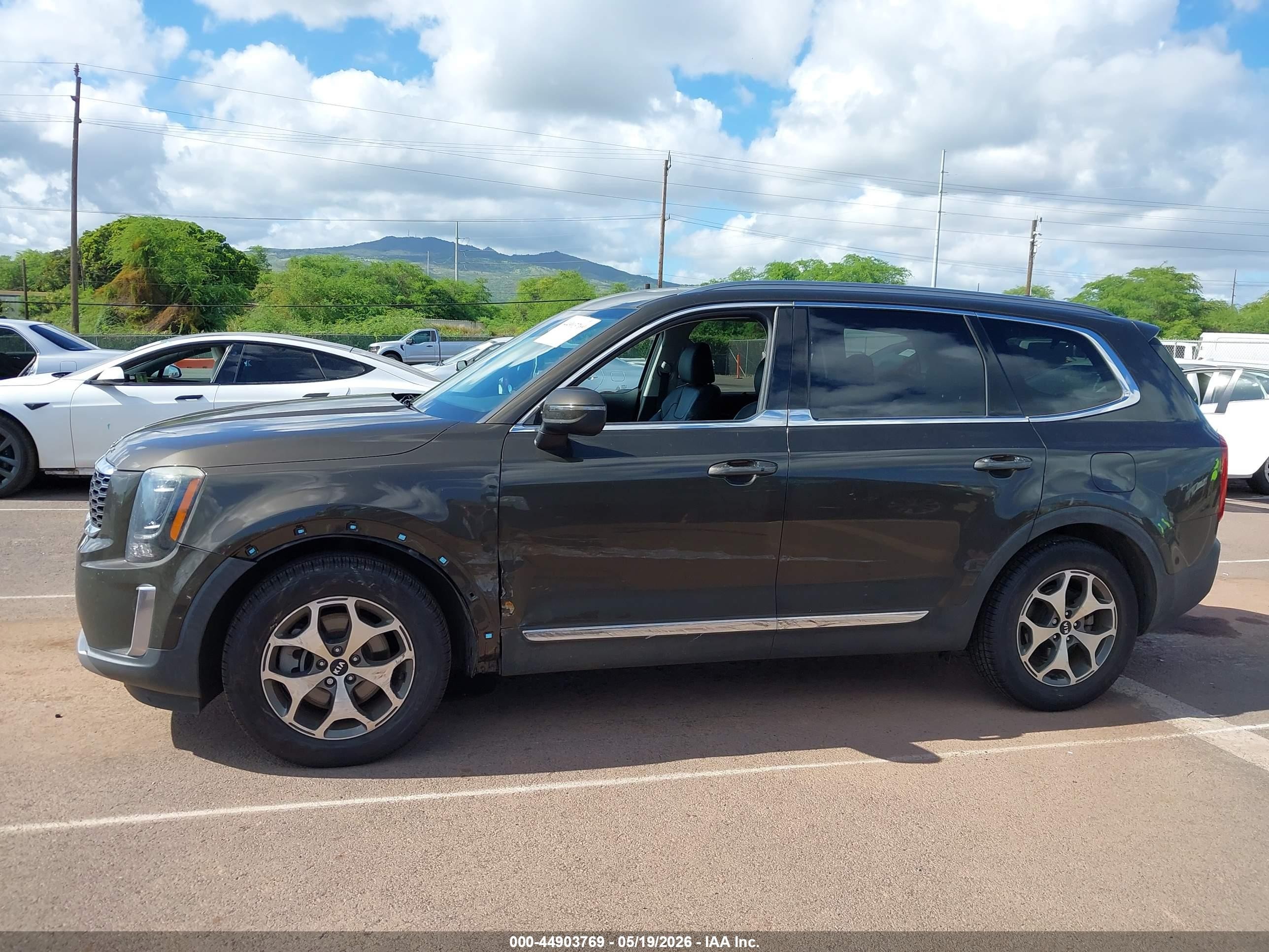 2020 Kia Telluride Ex Gray vin: 5XYP34HC7LG051747