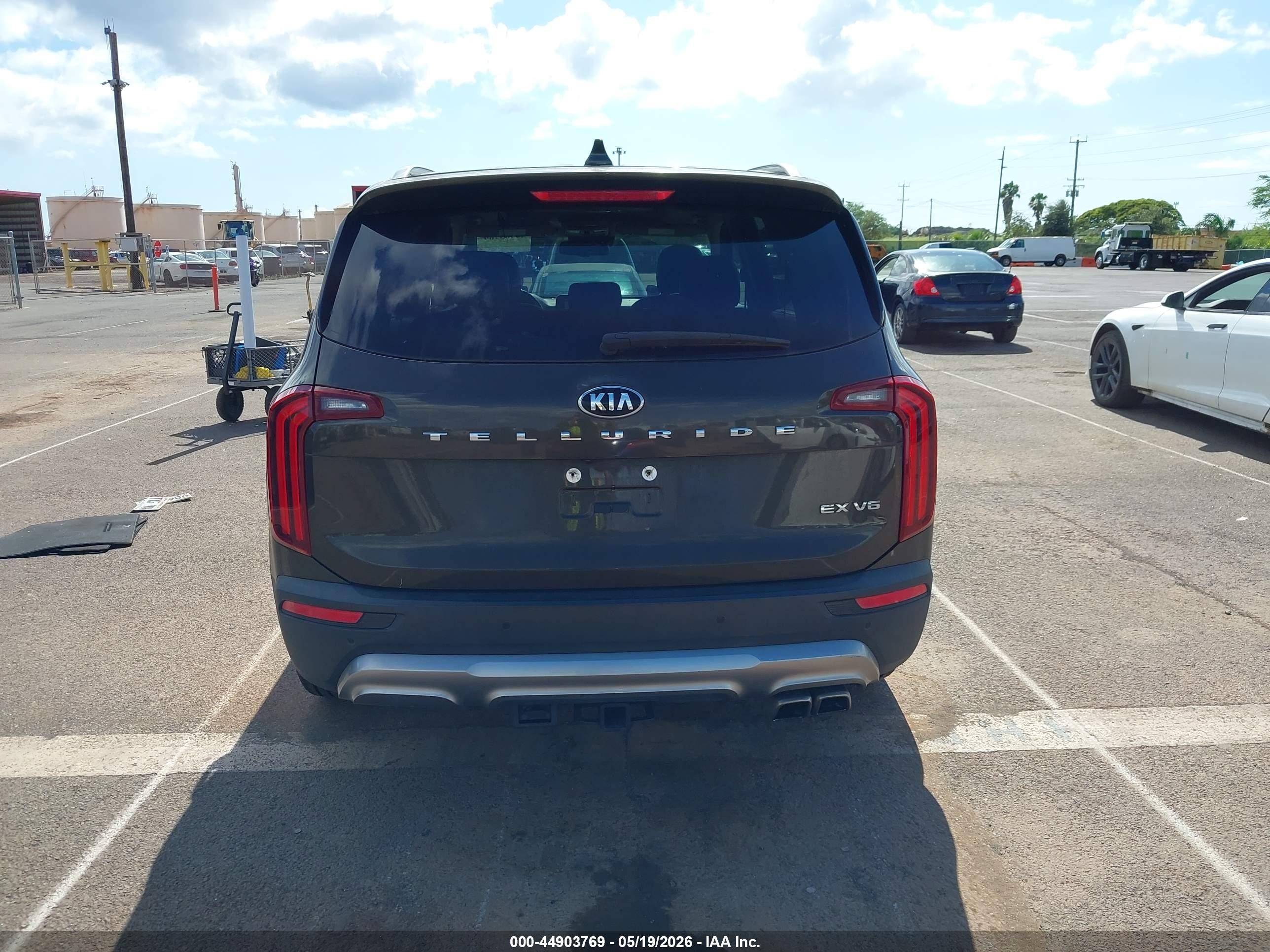 2020 Kia Telluride Ex Gray vin: 5XYP34HC7LG051747