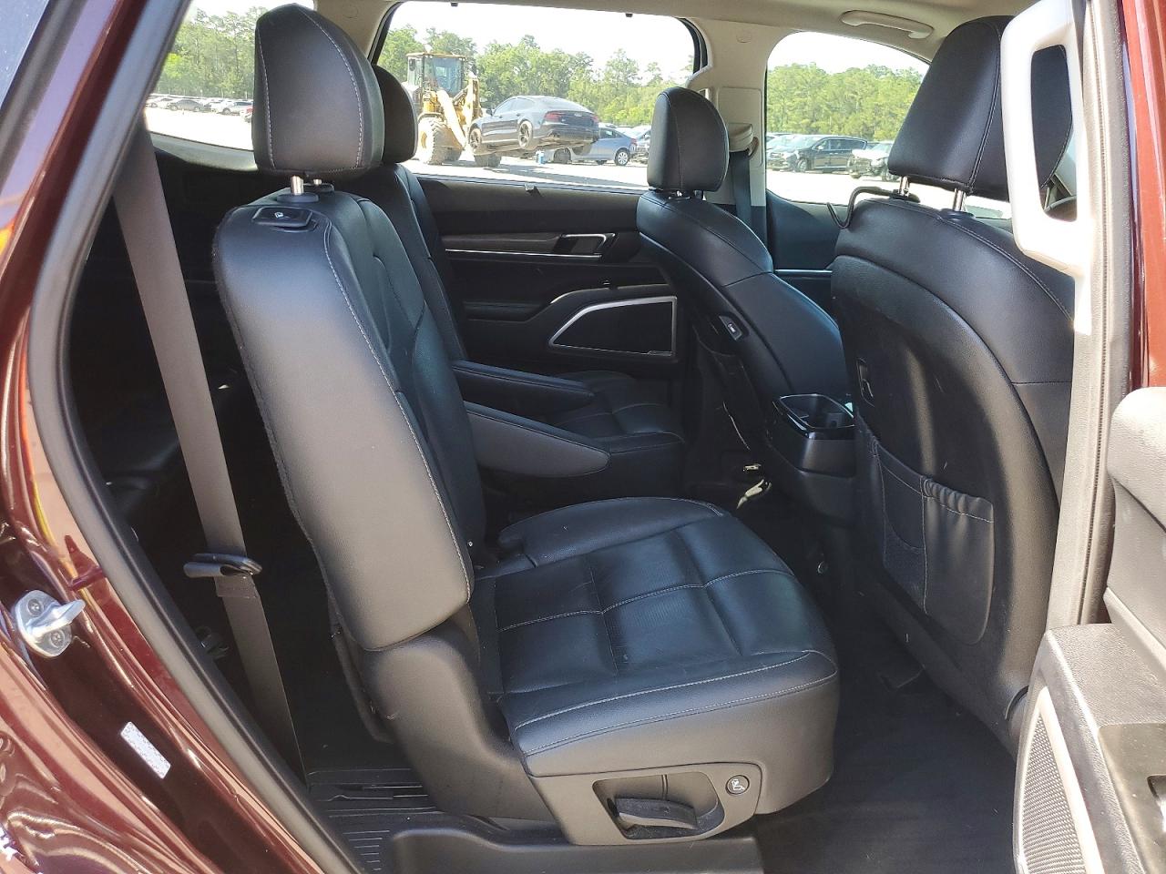 2021 Kia Telluride Ex Maroon vin: 5XYP34HC8MG105378