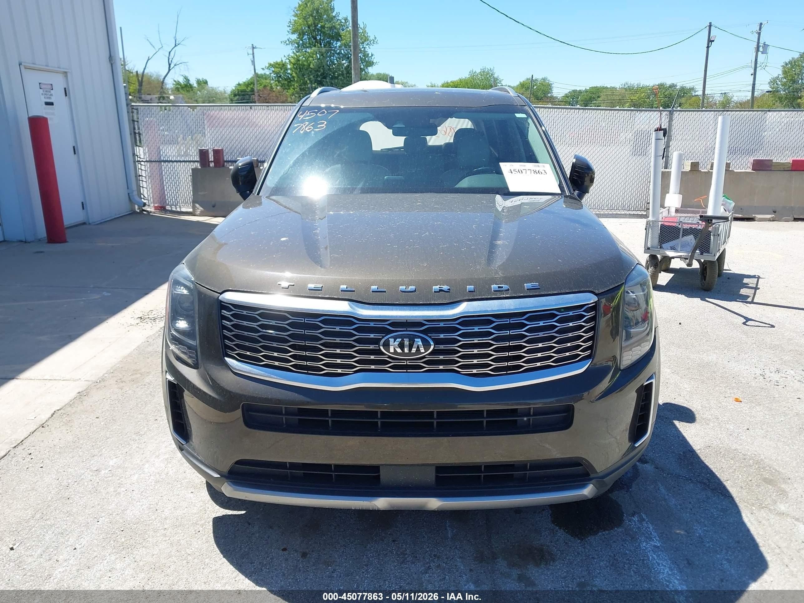 2020 Kia Telluride Ex Brown vin: 5XYP34HC9LG052611