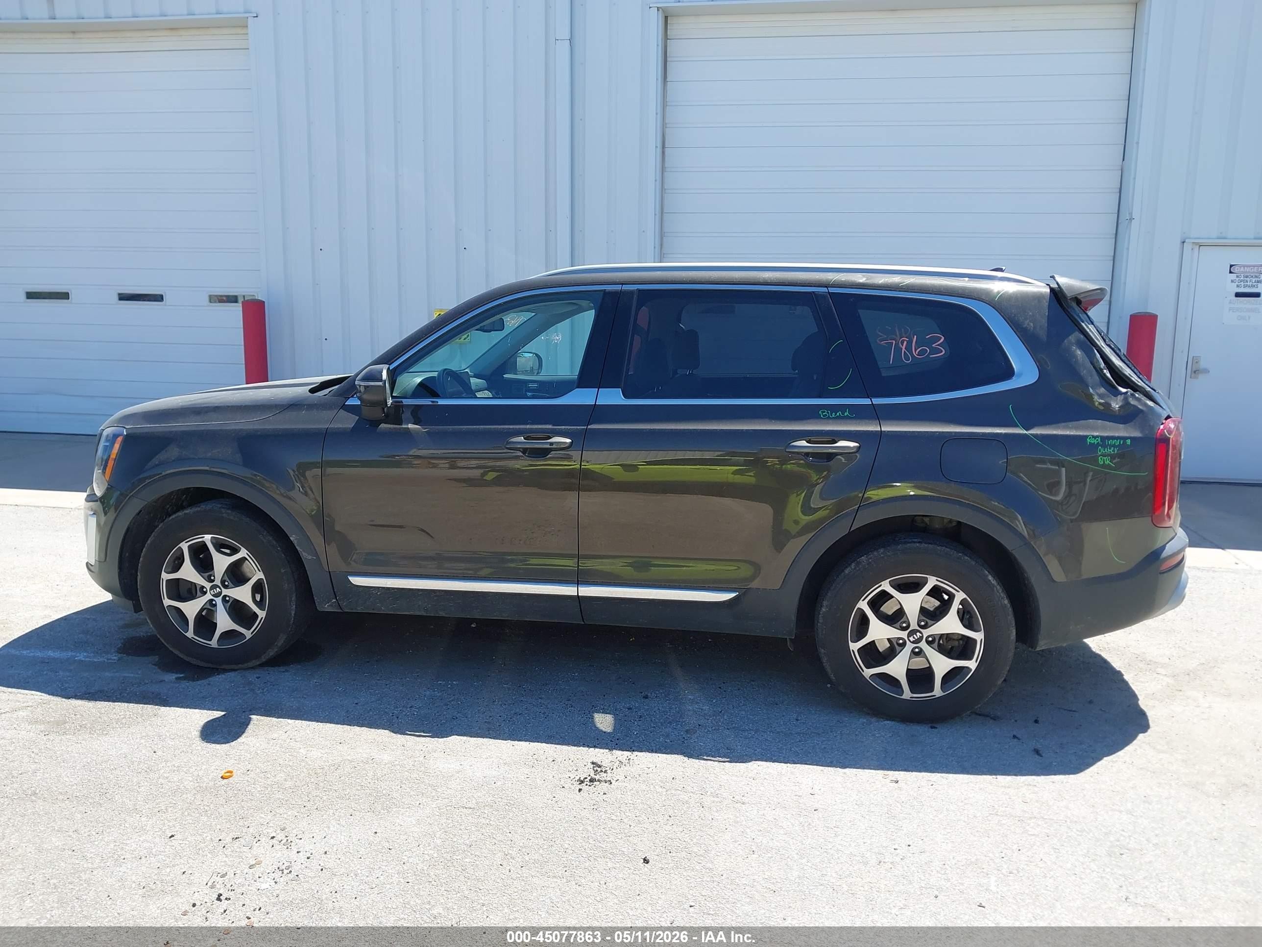 2020 Kia Telluride Ex Brown vin: 5XYP34HC9LG052611