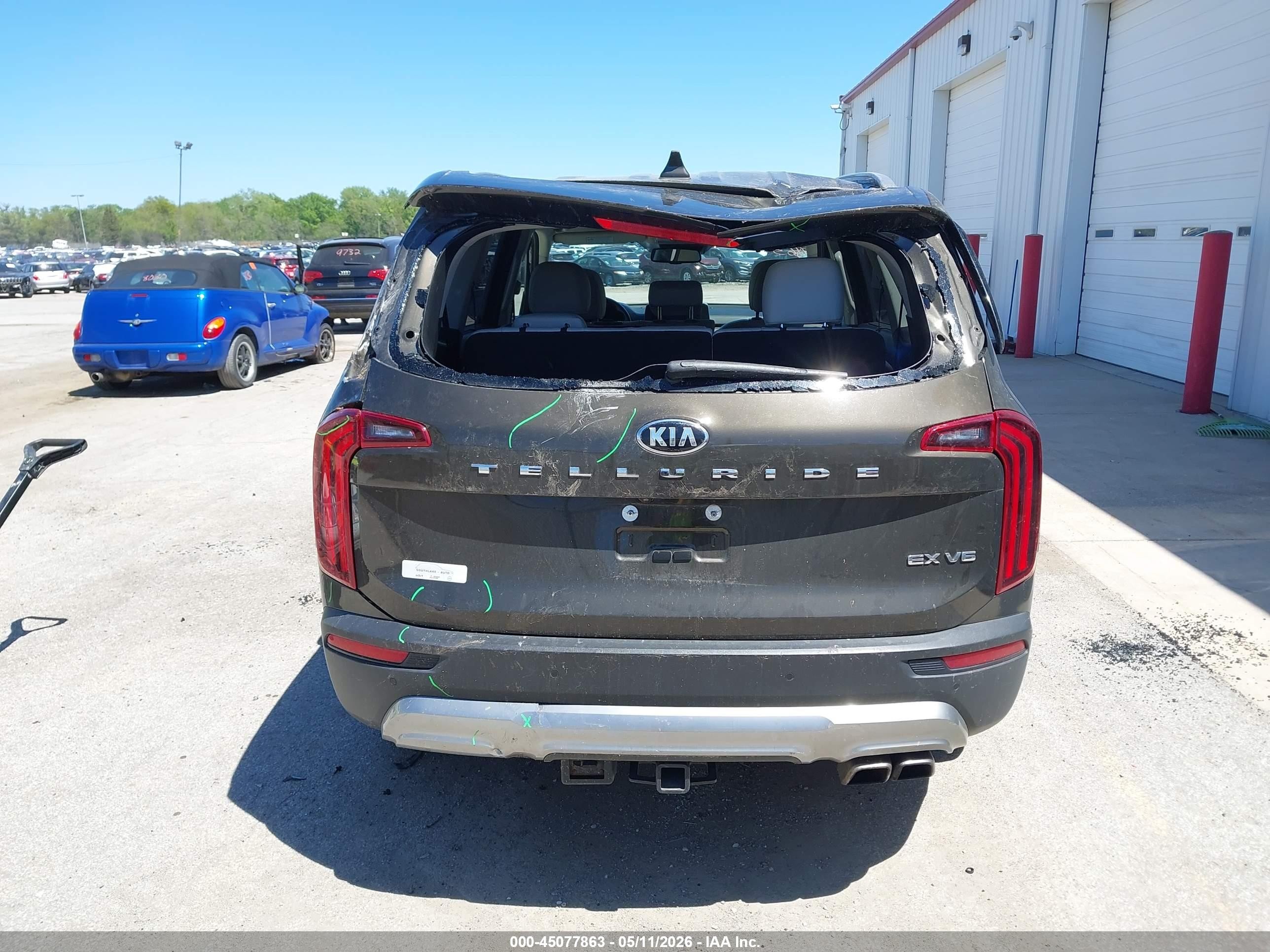 2020 Kia Telluride Ex Brown vin: 5XYP34HC9LG052611