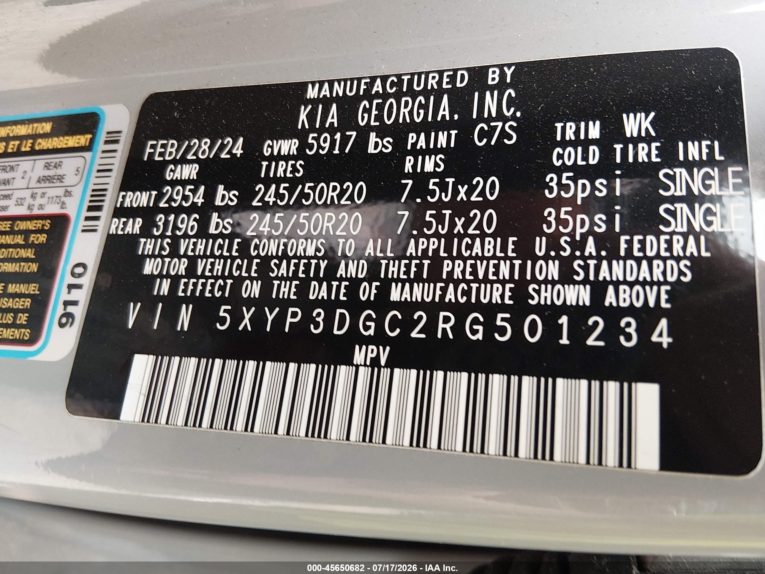 2024 Kia Telluride Ex X-line Gray vin: 5XYP3DGC2RG501234