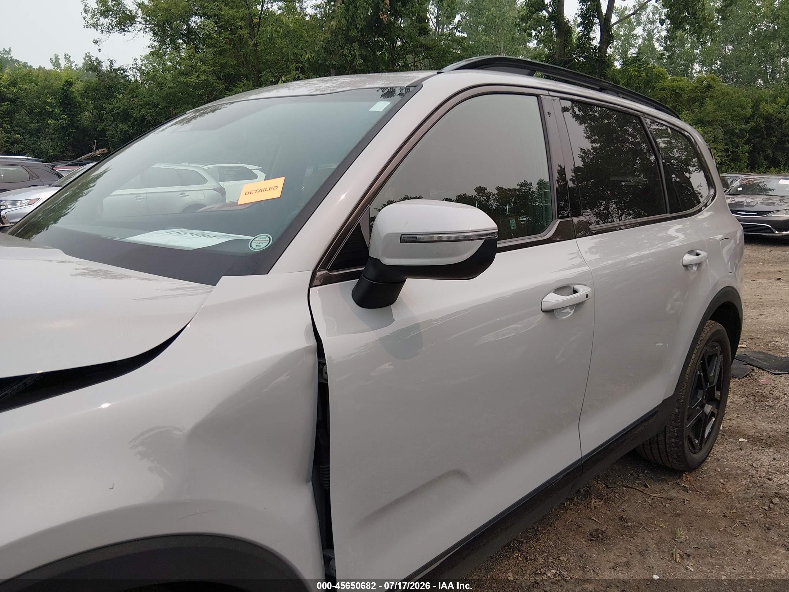 2024 Kia Telluride Ex X-line Gray vin: 5XYP3DGC2RG501234