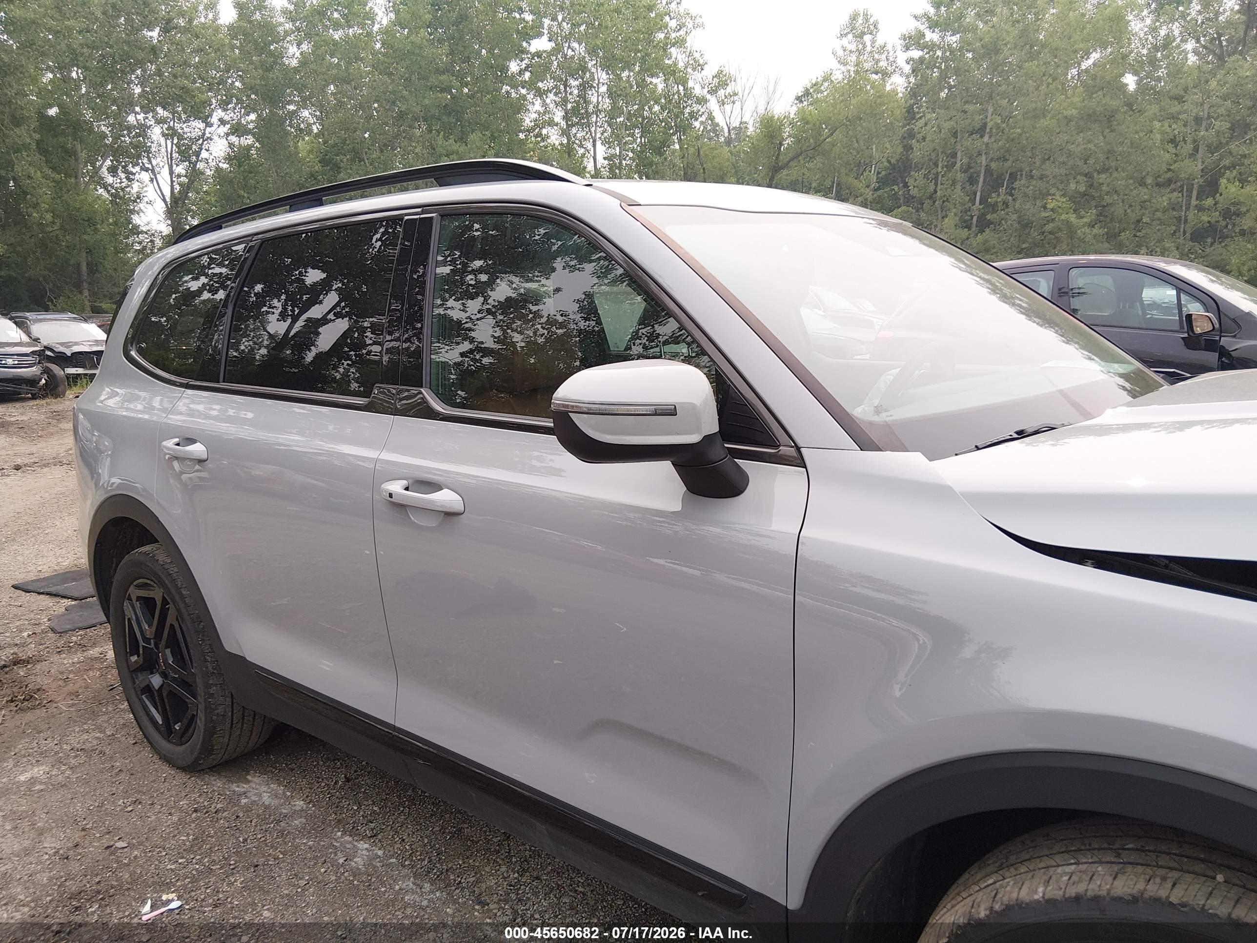 2024 Kia Telluride Ex X-line Gray vin: 5XYP3DGC2RG501234