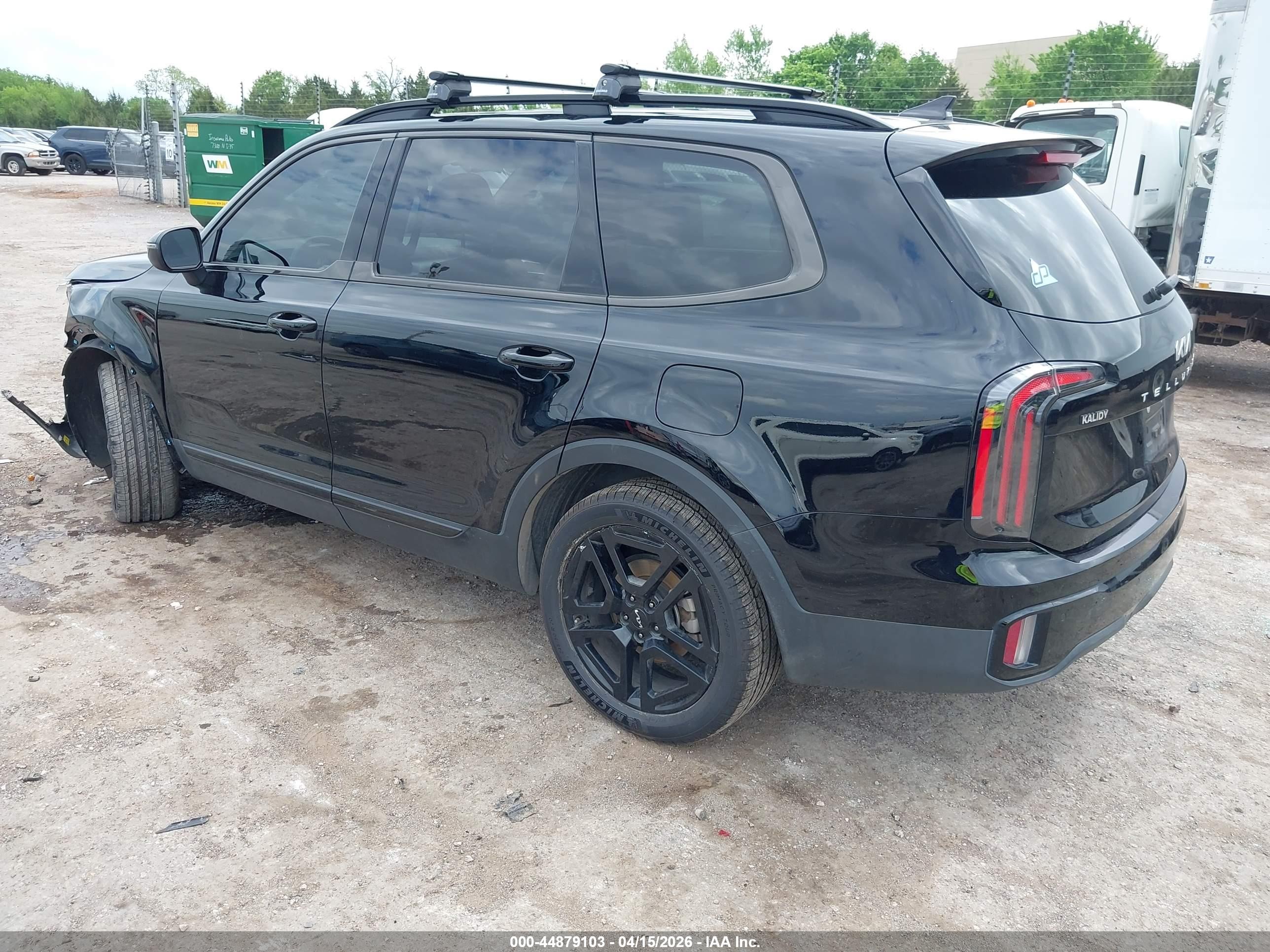2024 Kia Telluride Ex X-line Черный vin: 5XYP3DGC5RG516438
