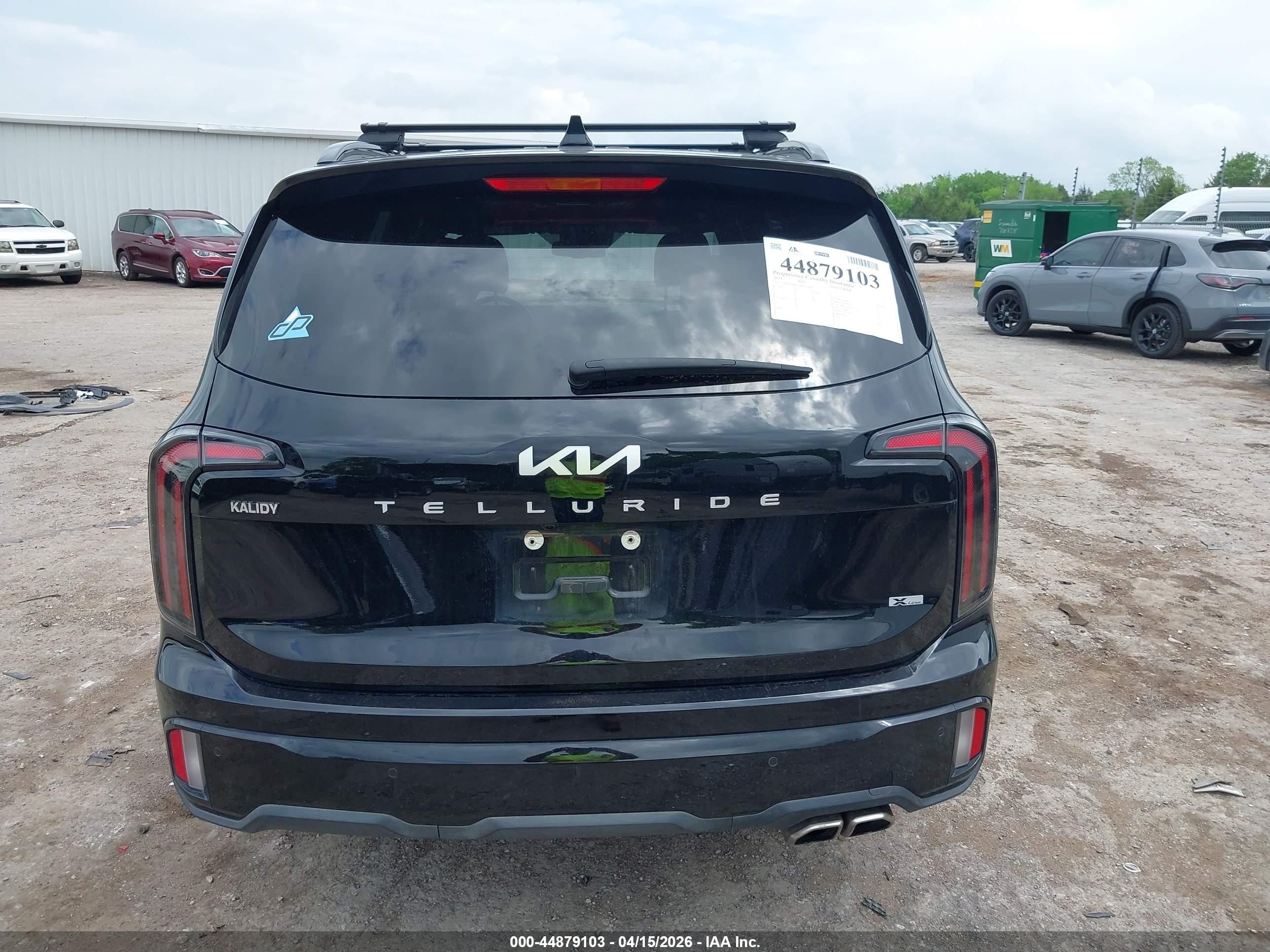 2024 Kia Telluride Ex X-line Черный vin: 5XYP3DGC5RG516438