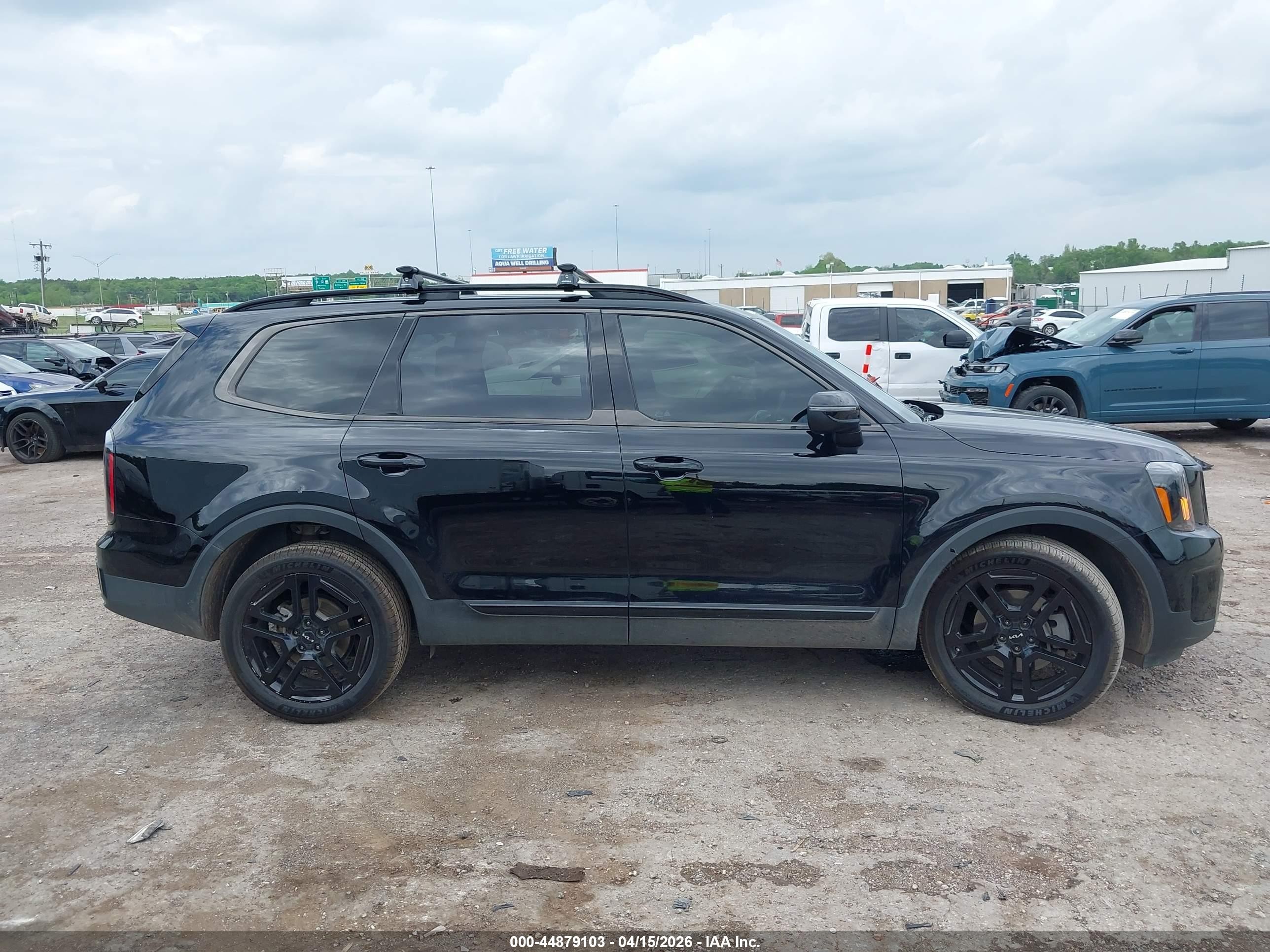 2024 Kia Telluride Ex X-line Черный vin: 5XYP3DGC5RG516438