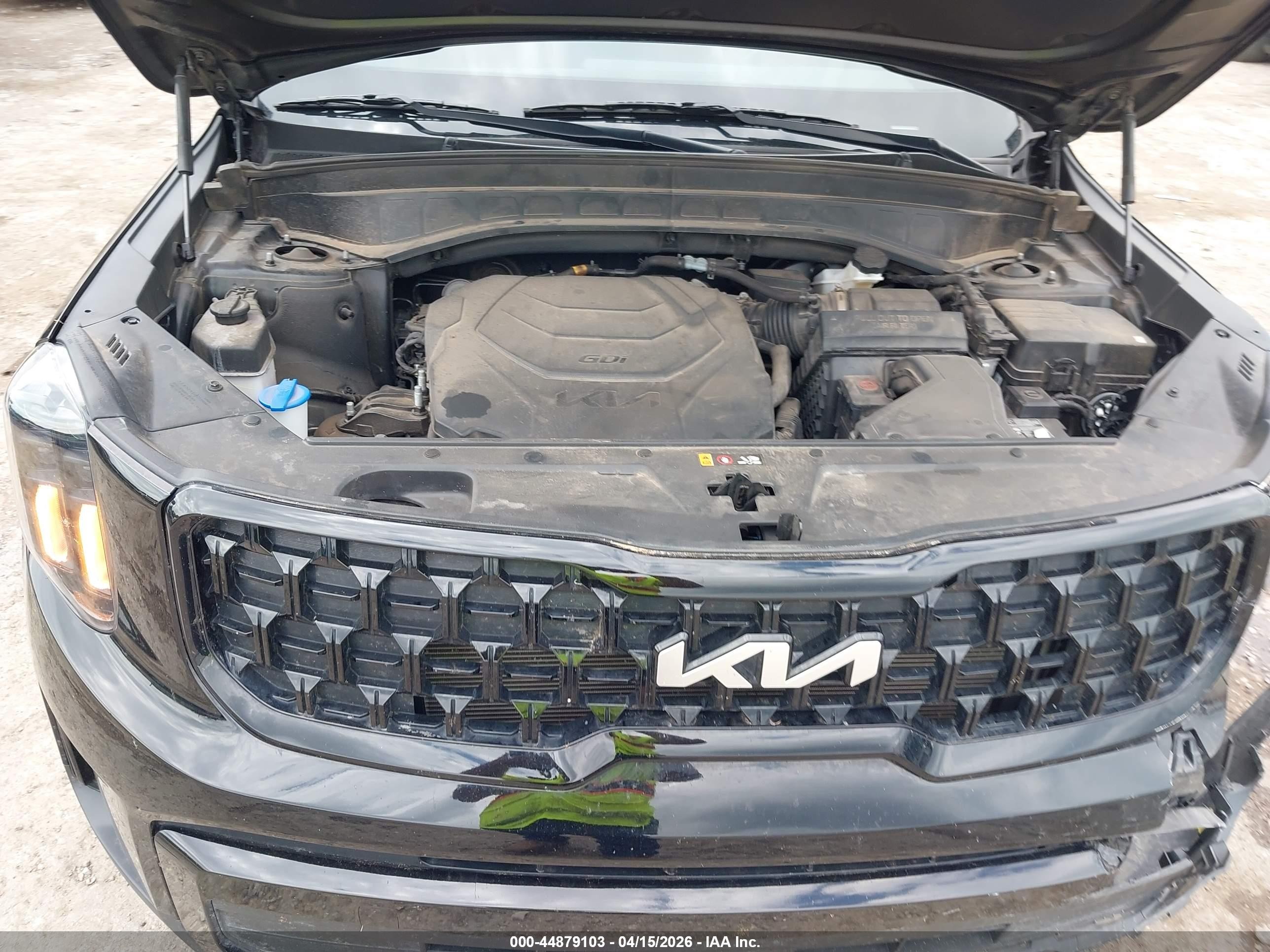 2024 Kia Telluride Ex X-line Черный vin: 5XYP3DGC5RG516438