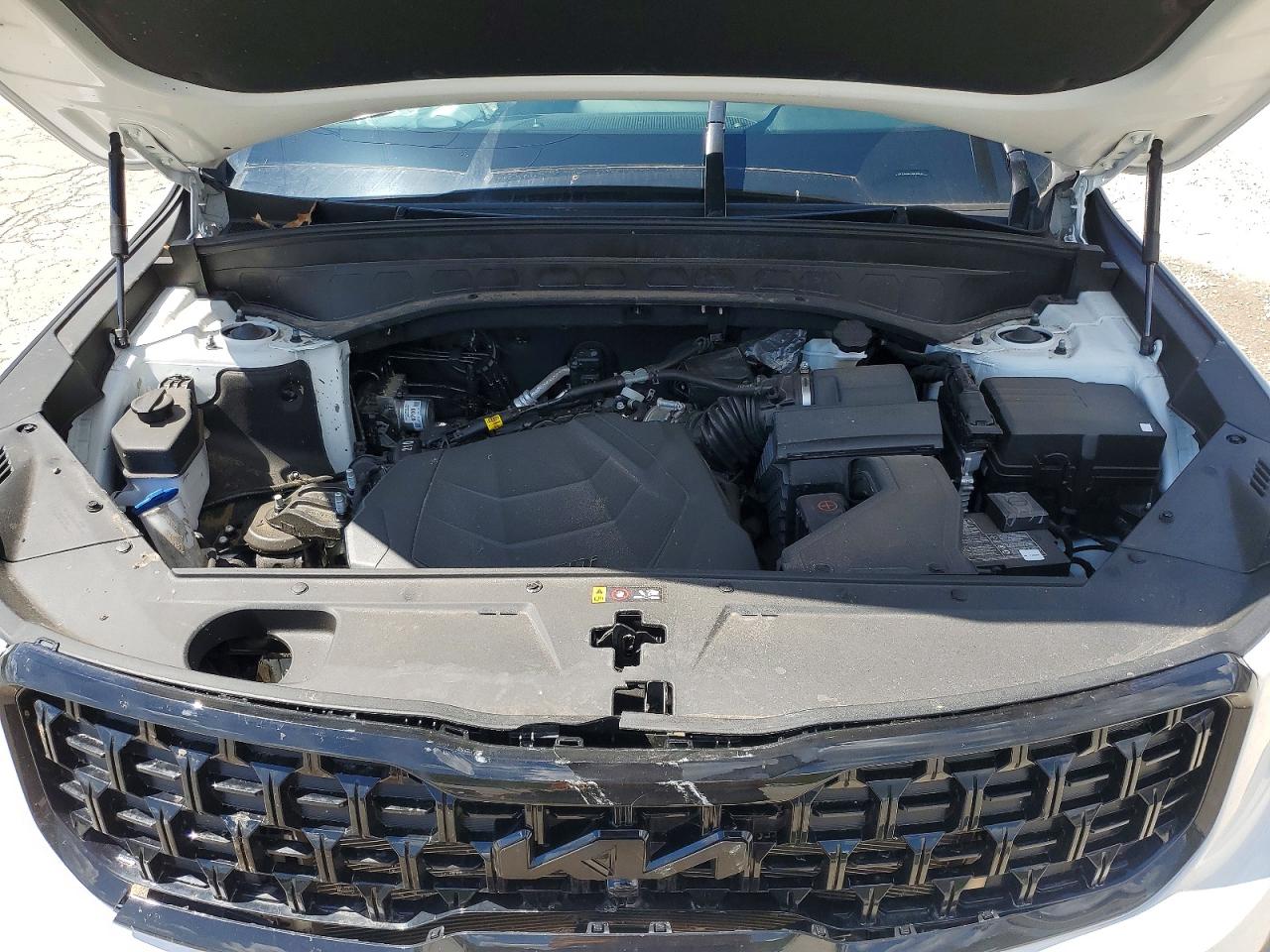 2025 Kia Telluride Ex X-line Белый vin: 5XYP3DGC7SG705372