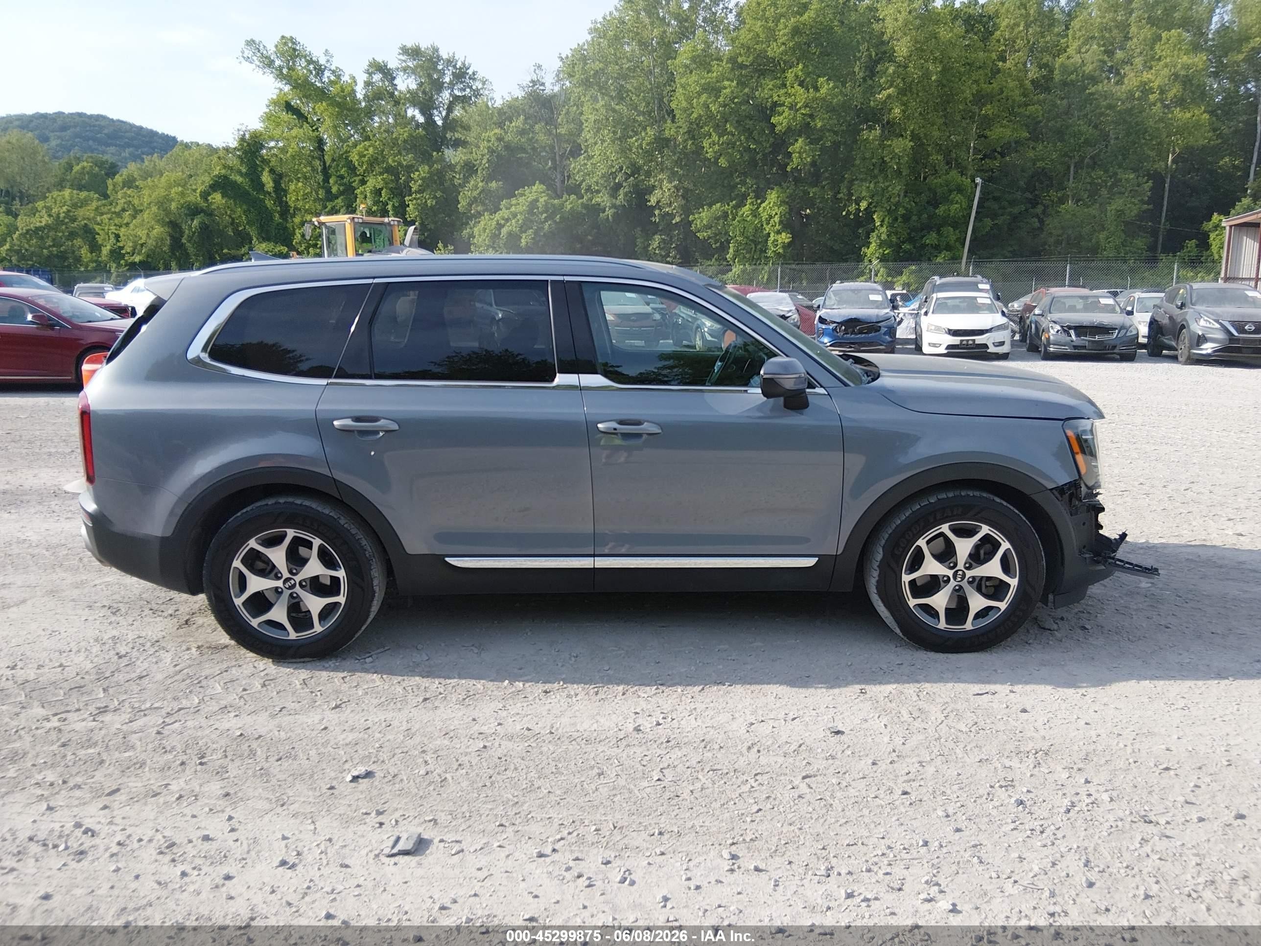 2020 Kia Telluride Ex Blue vin: 5XYP3DHC2LG043541