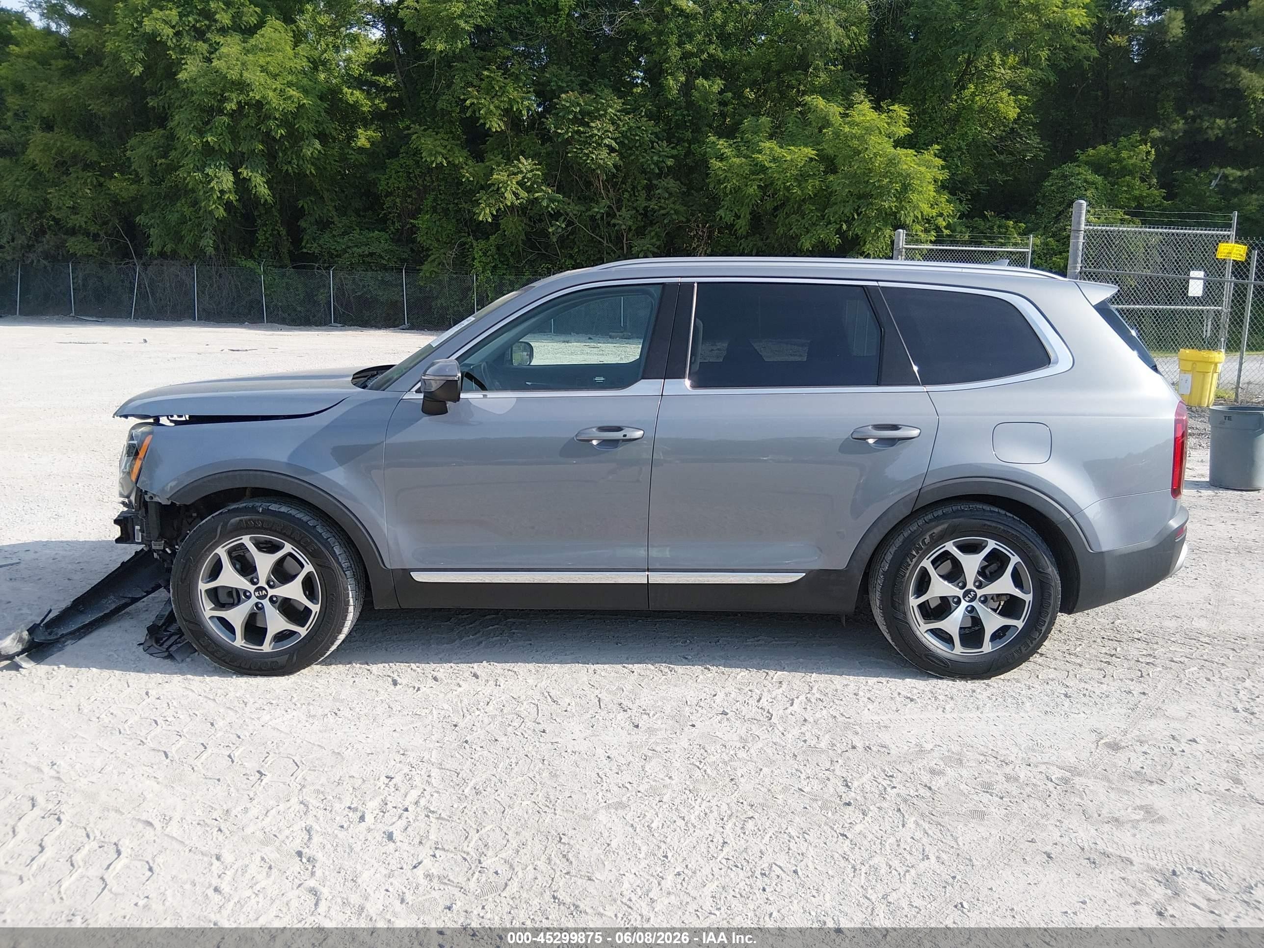 2020 Kia Telluride Ex Blue vin: 5XYP3DHC2LG043541