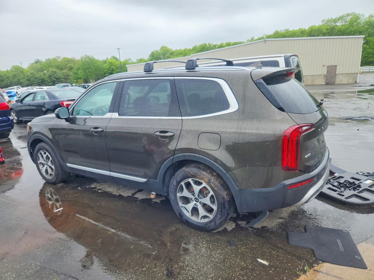 2021 Kia Telluride Ex Green vin: 5XYP3DHC7MG103007