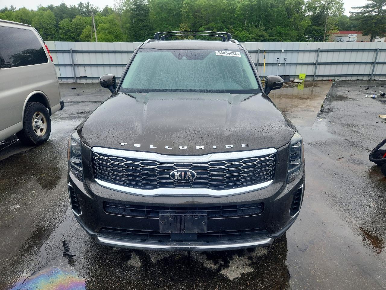 2021 Kia Telluride Ex Green vin: 5XYP3DHC7MG103007