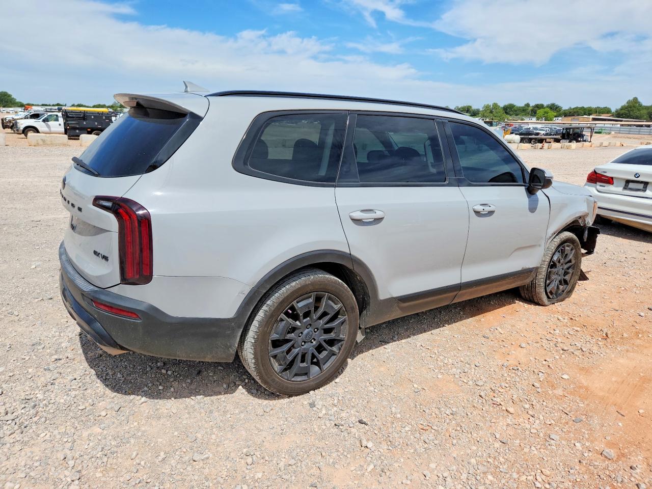 2021 Kia Telluride Ex Gray vin: 5XYP3DHC7MG174384