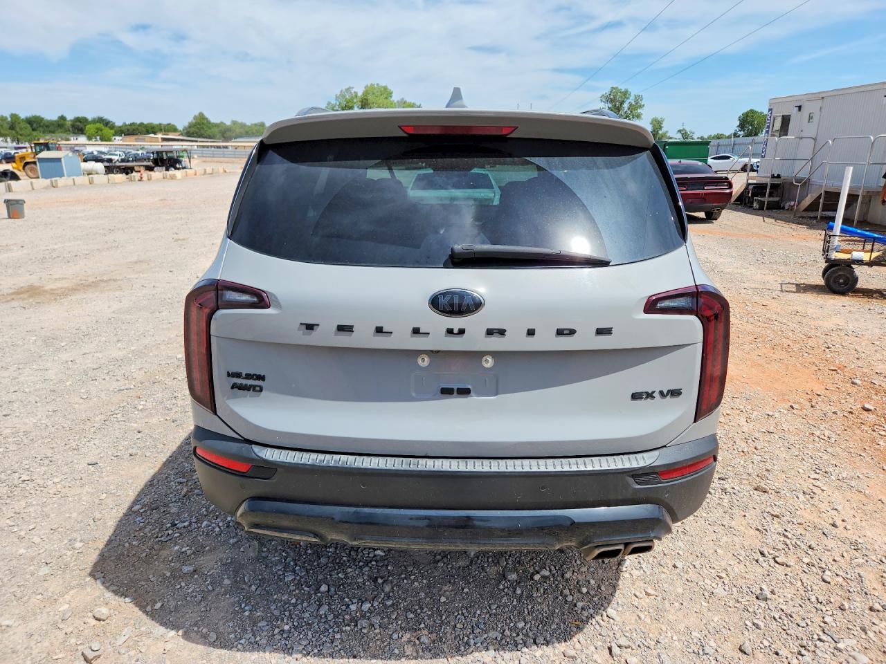 2021 Kia Telluride Ex Gray vin: 5XYP3DHC7MG174384