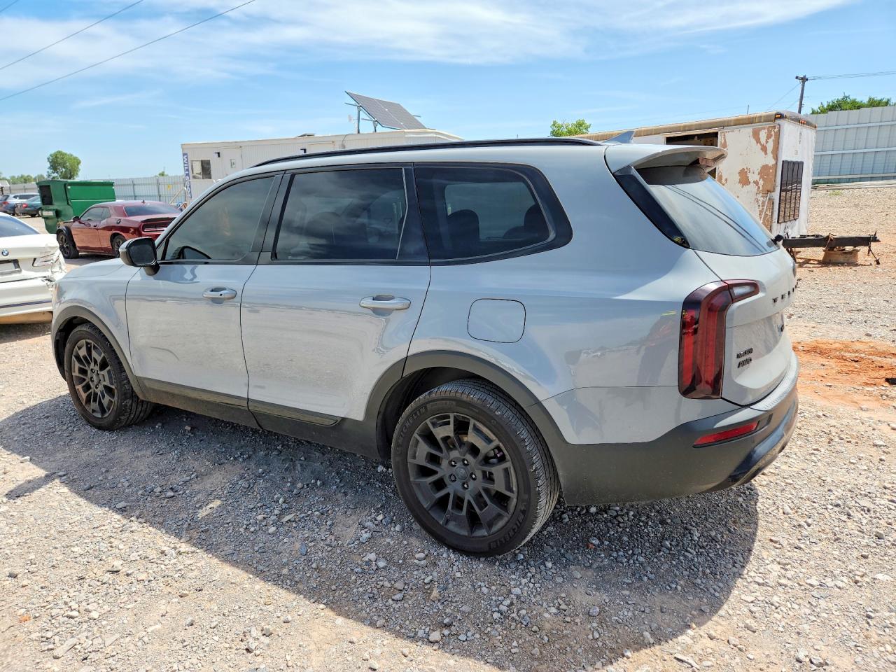 2021 Kia Telluride Ex Gray vin: 5XYP3DHC7MG174384