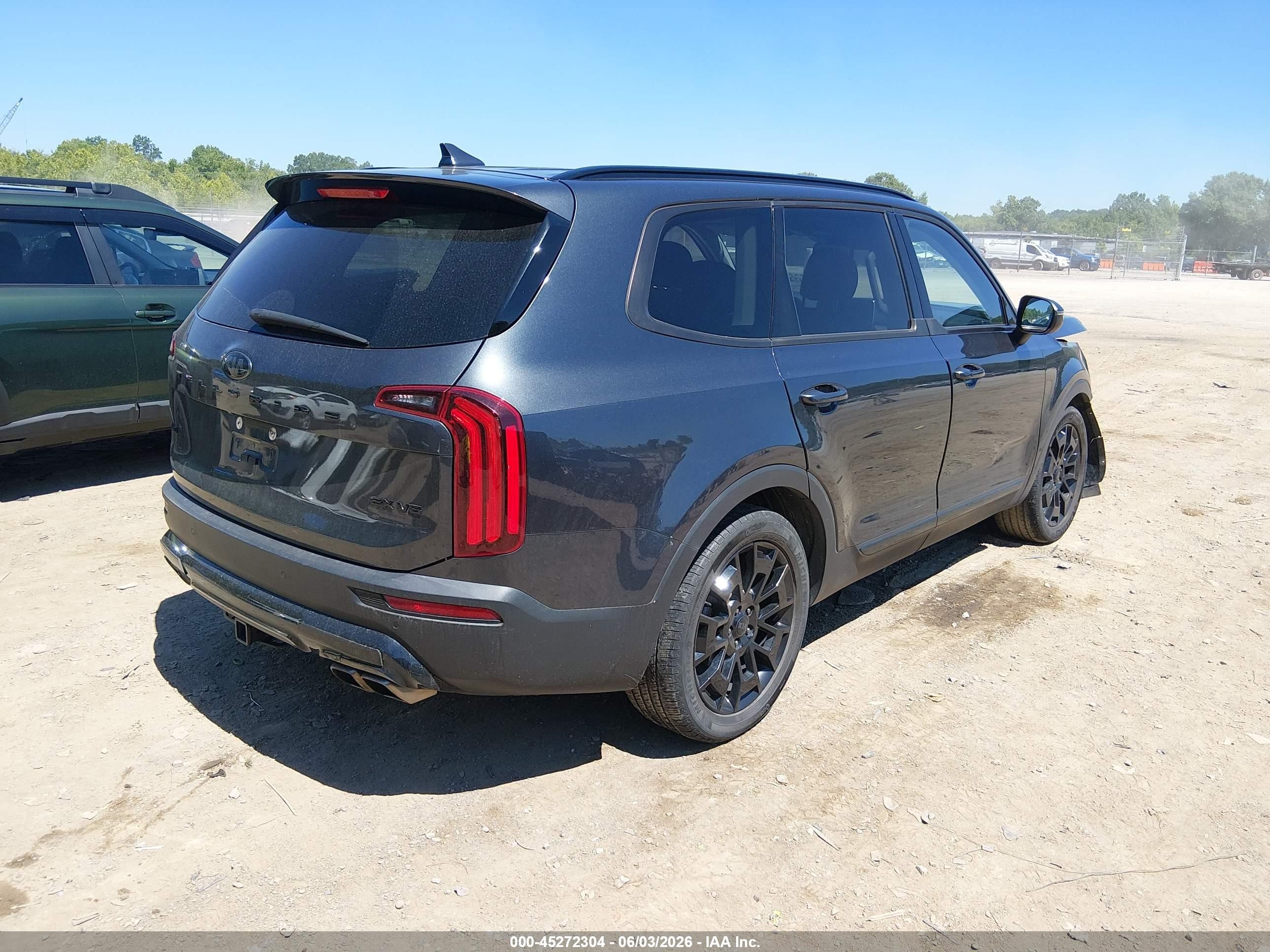2021 Kia Telluride Ex Серебряный vin: 5XYP3DHC9MG123324