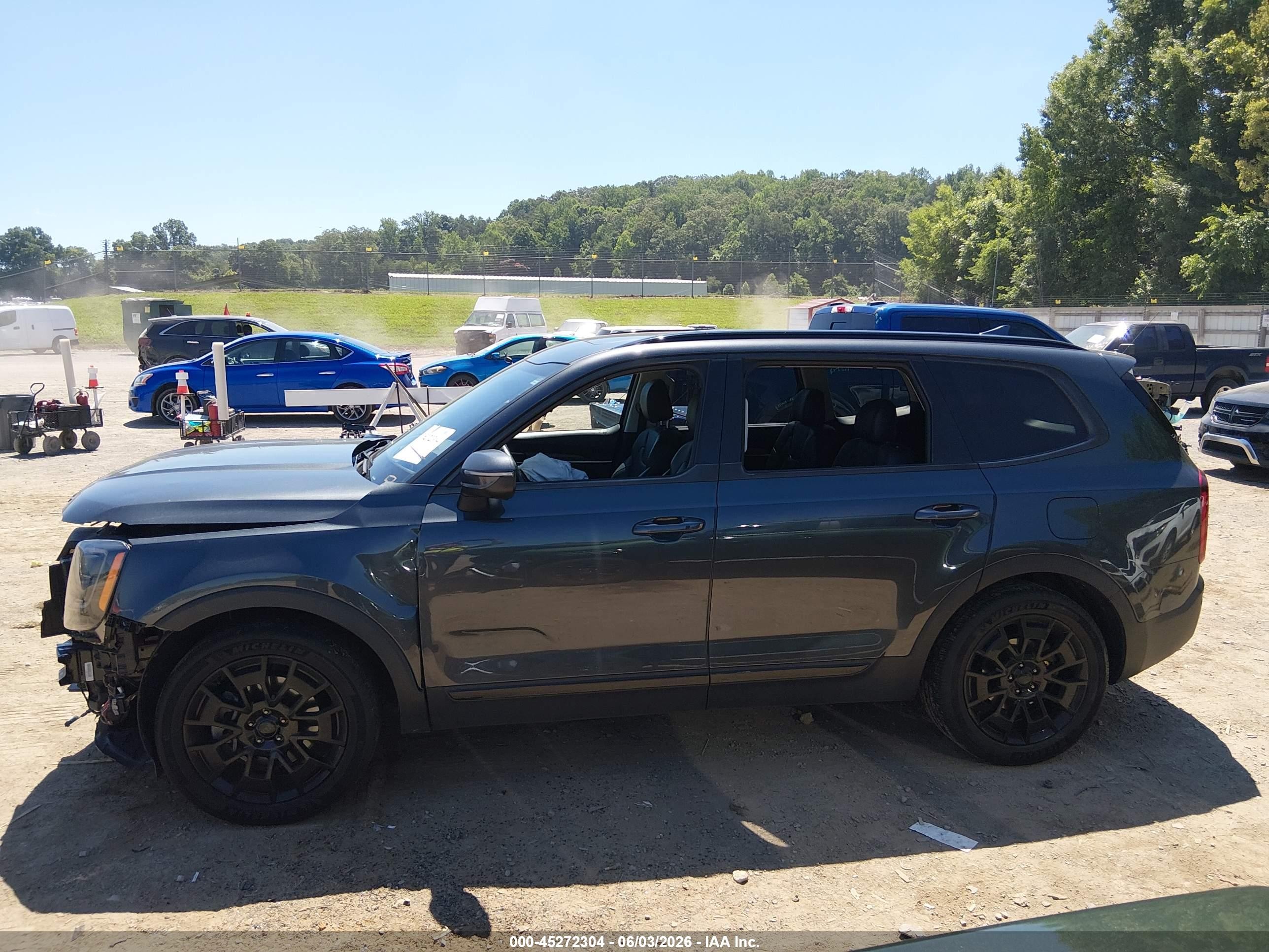2021 Kia Telluride Ex Серебряный vin: 5XYP3DHC9MG123324