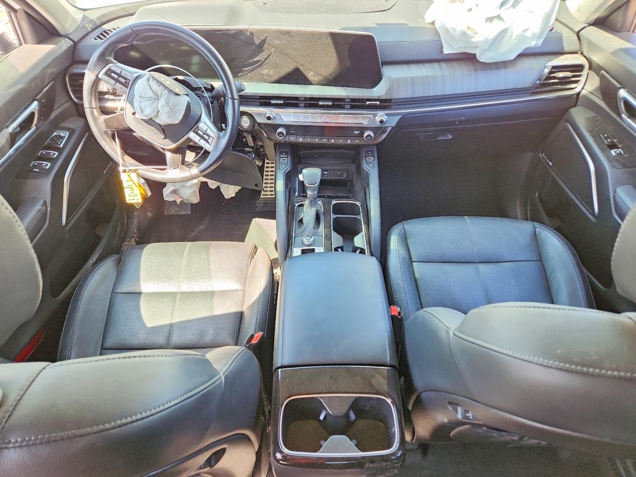 2024 Kia Telluride Sx White vin: 5XYP54GC0RG497355