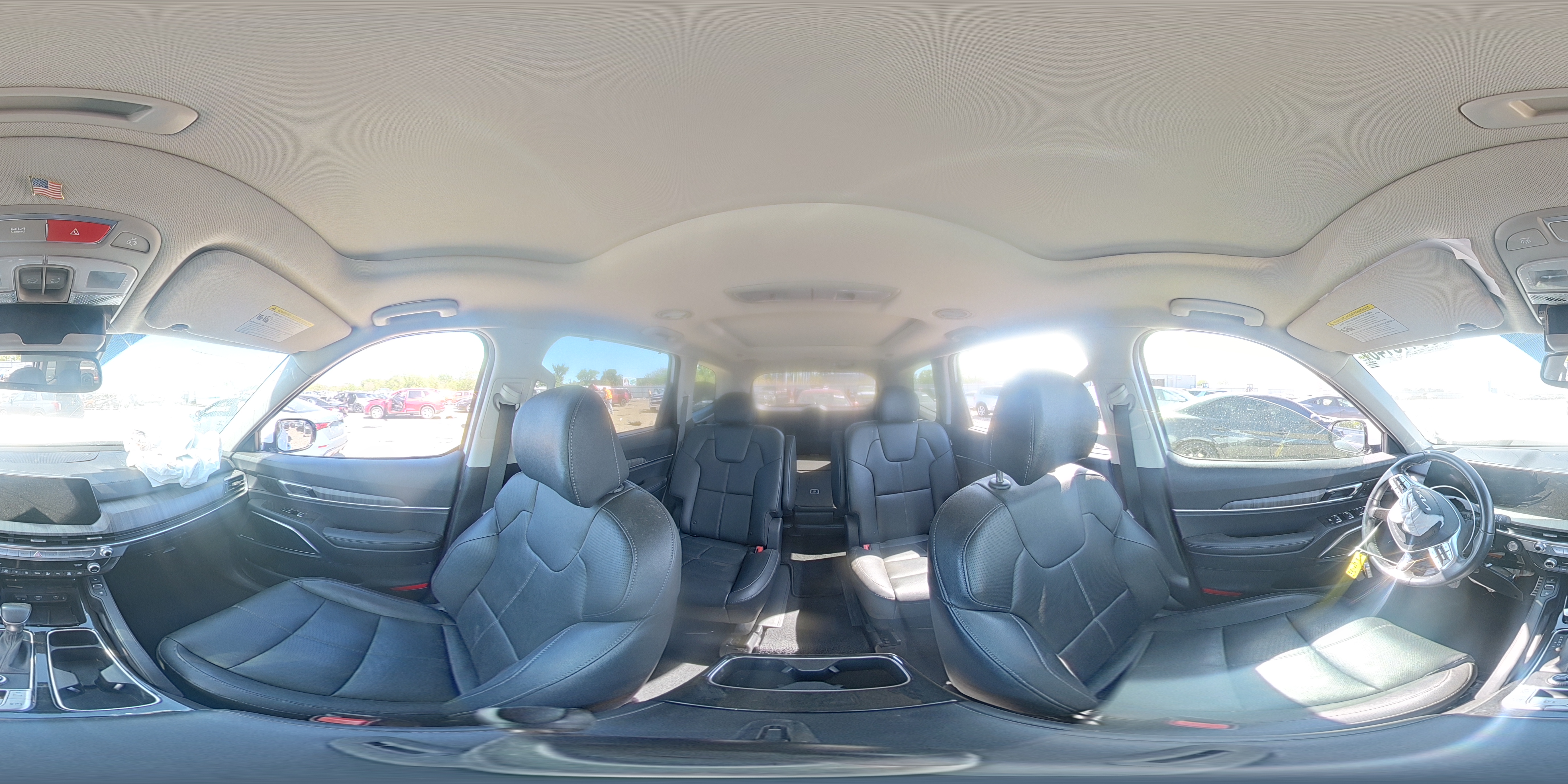 2024 Kia Telluride Sx White vin: 5XYP54GC0RG497355