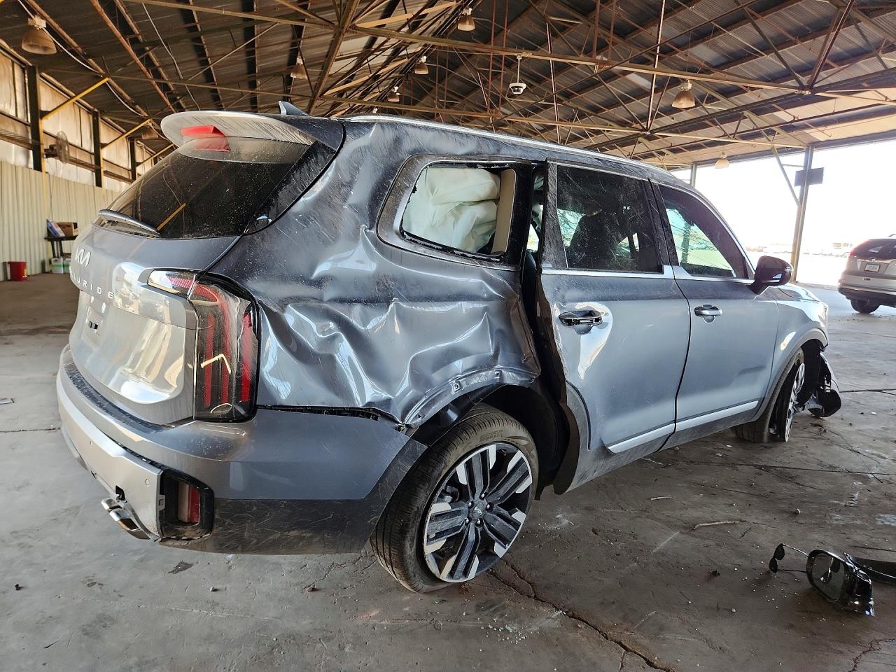 2025 Kia Telluride Sx Gray vin: 5XYP54GC6SG608397