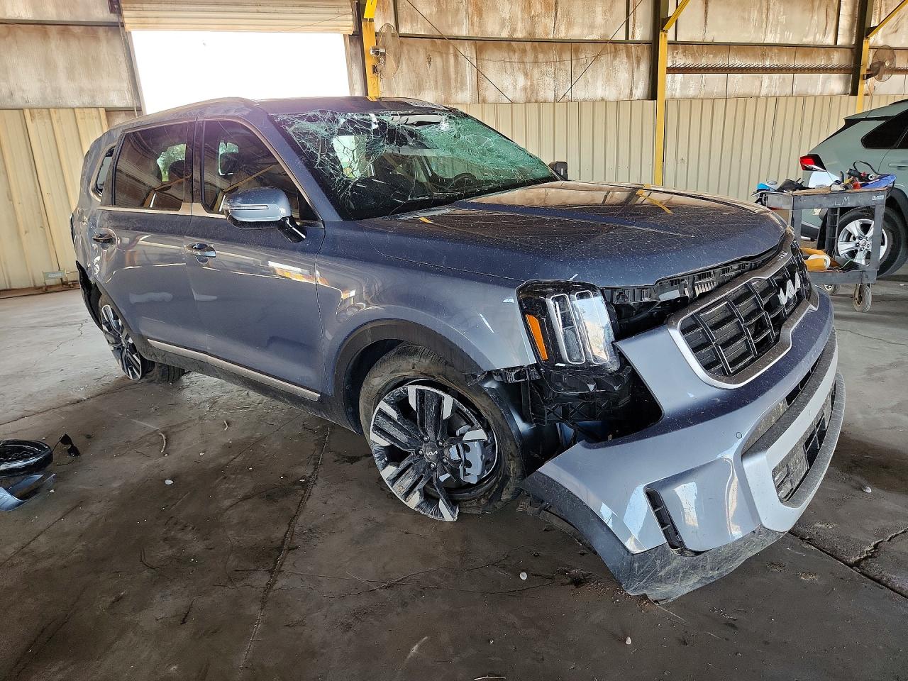 2025 Kia Telluride Sx Gray vin: 5XYP54GC6SG608397