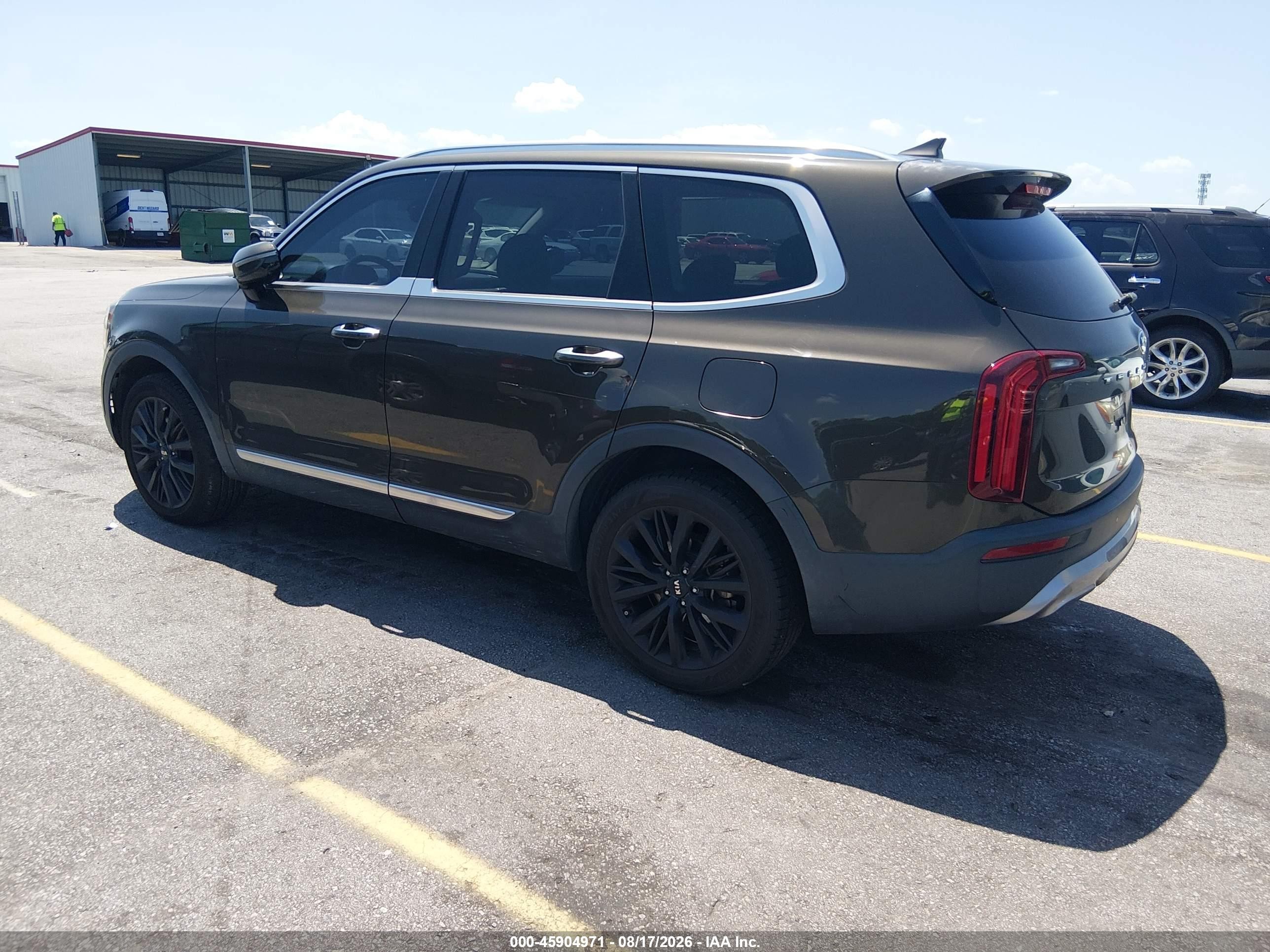 2020 Kia Telluride Sx Brown vin: 5XYP54HC3LG031568