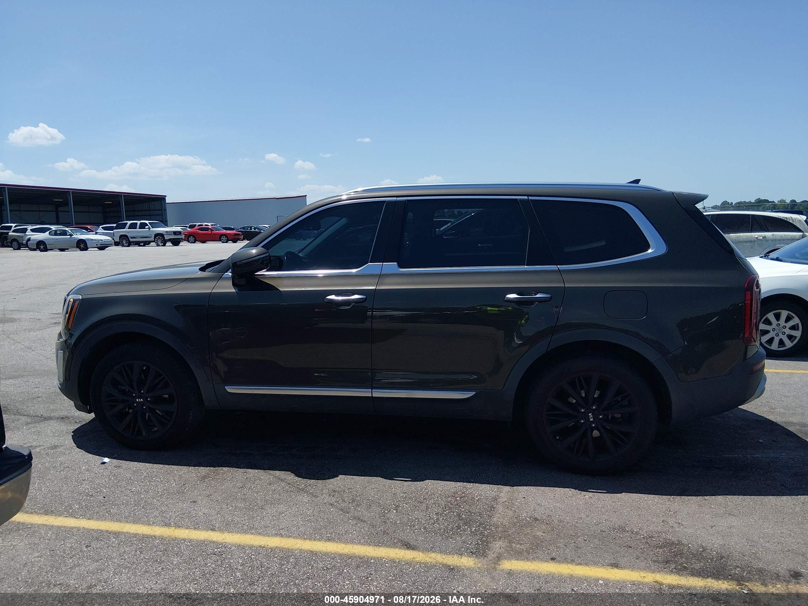 2020 Kia Telluride Sx Brown vin: 5XYP54HC3LG031568