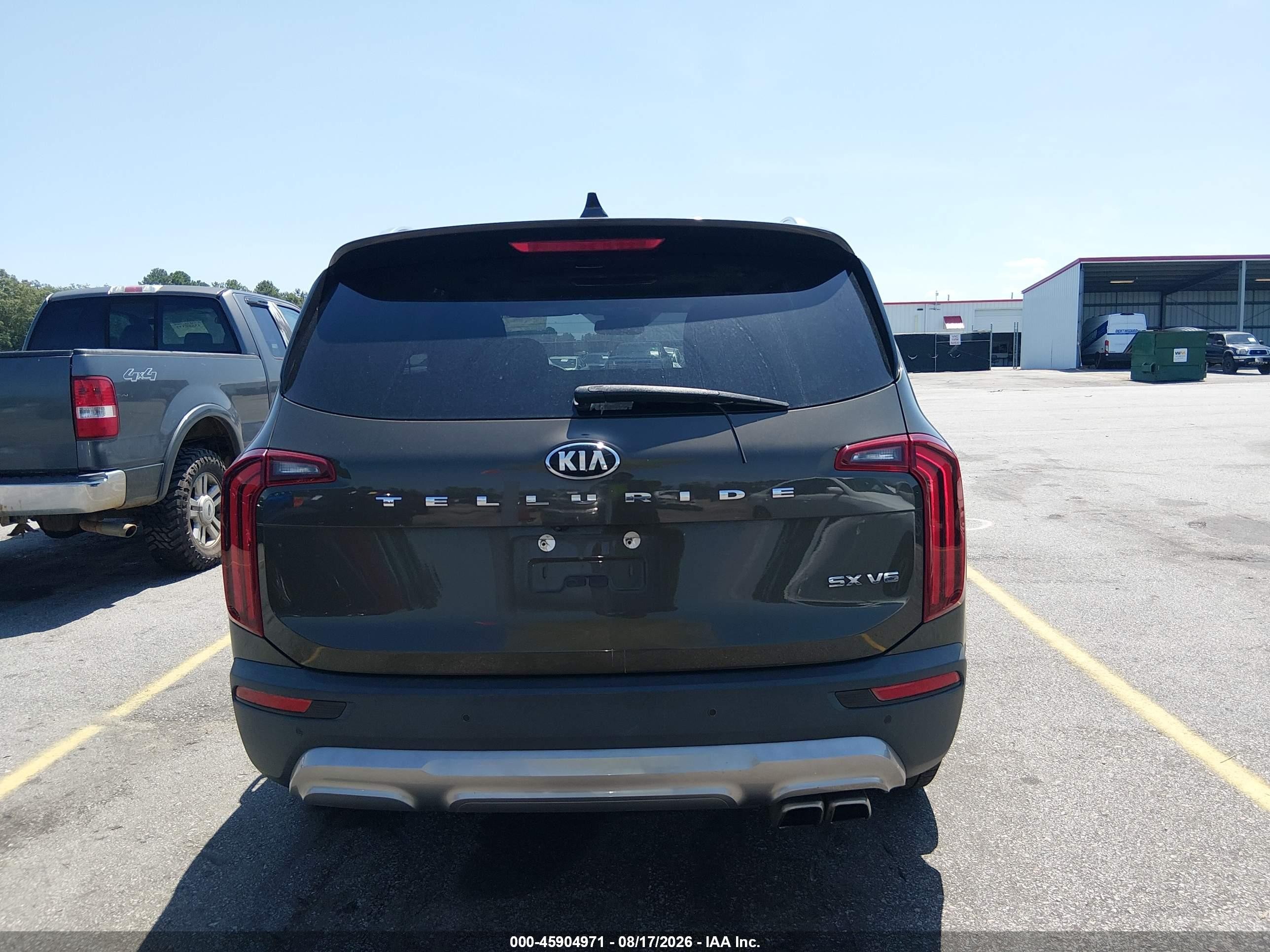 2020 Kia Telluride Sx Brown vin: 5XYP54HC3LG031568