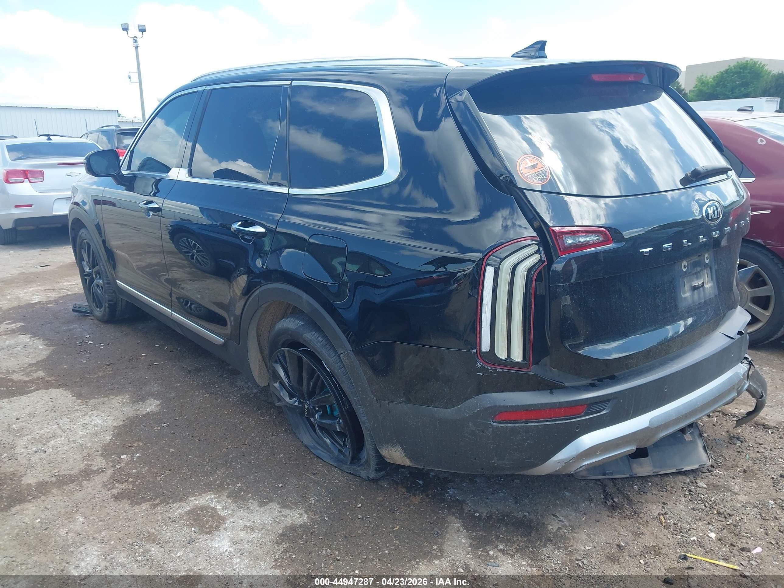 2020 Kia Telluride Sx Black vin: 5XYP54HC3LG033143