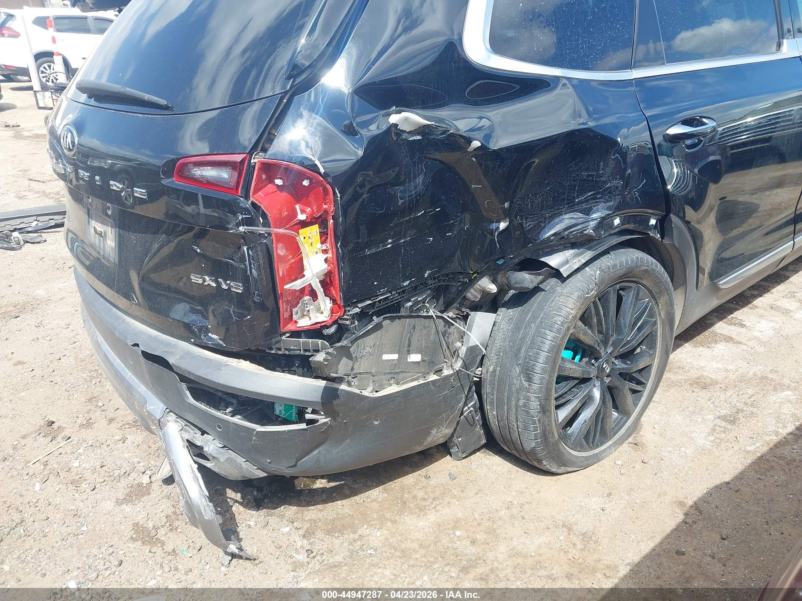 2020 Kia Telluride Sx Black vin: 5XYP54HC3LG033143