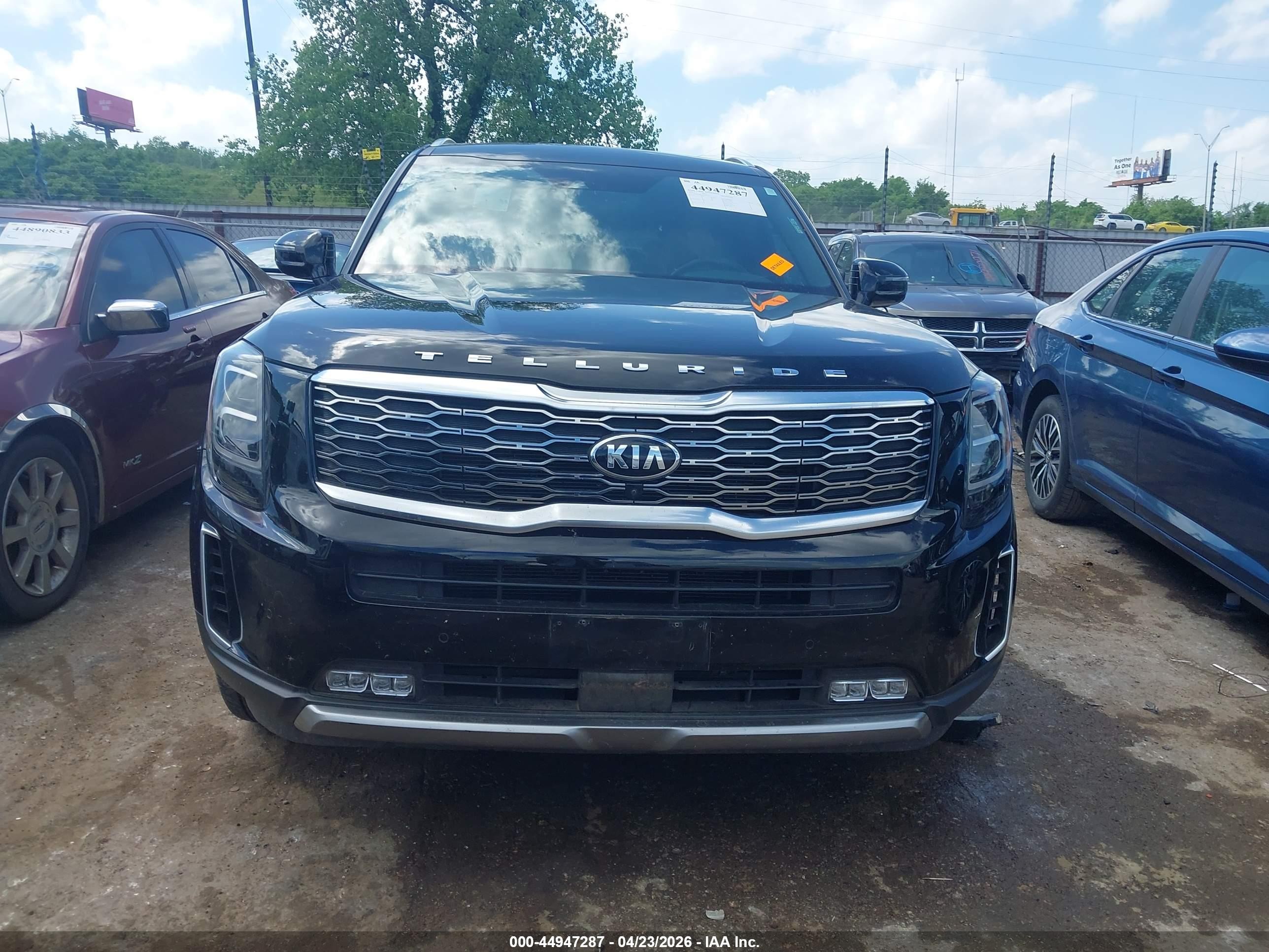 2020 Kia Telluride Sx Black vin: 5XYP54HC3LG033143