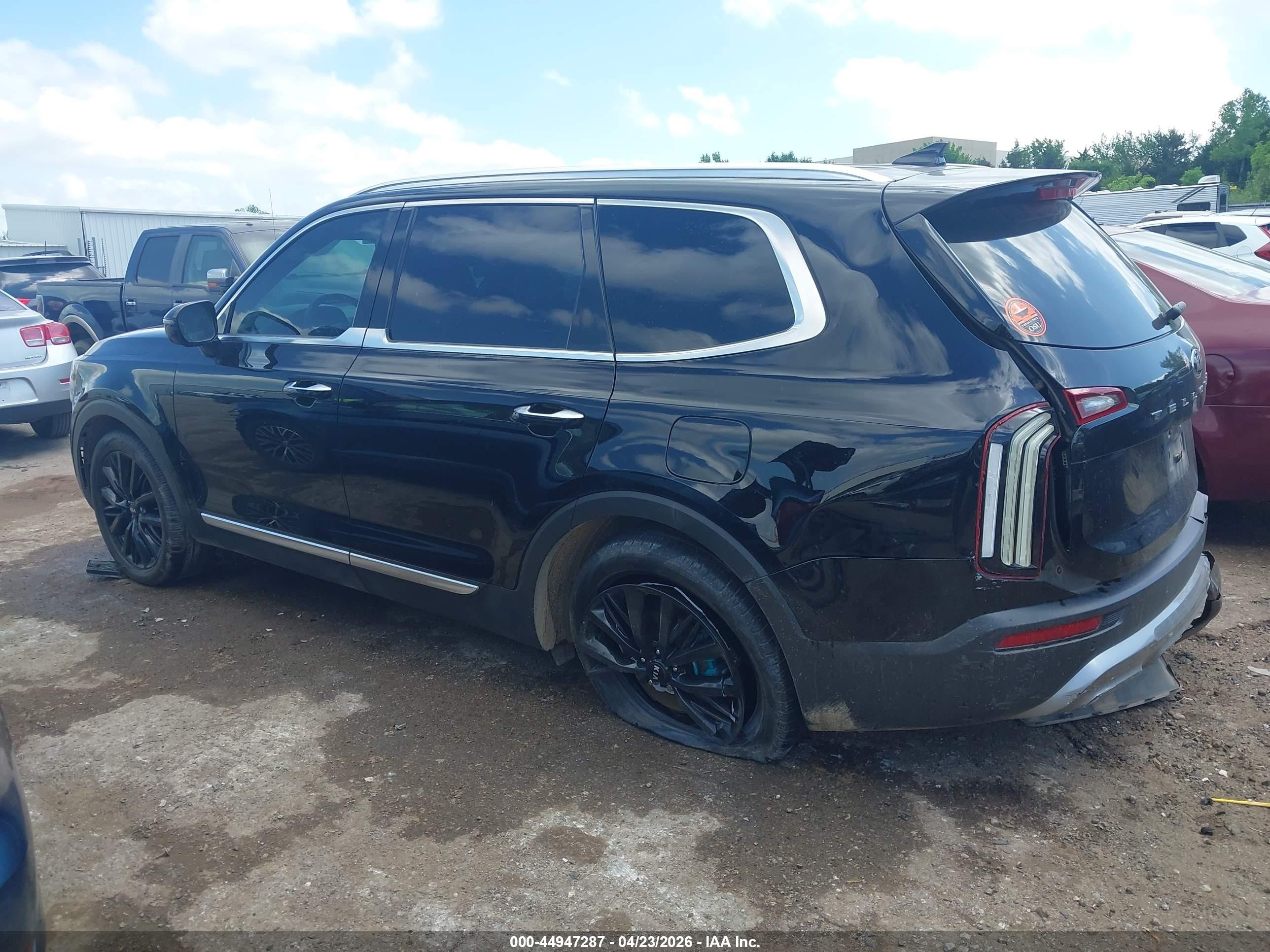 2020 Kia Telluride Sx Black vin: 5XYP54HC3LG033143
