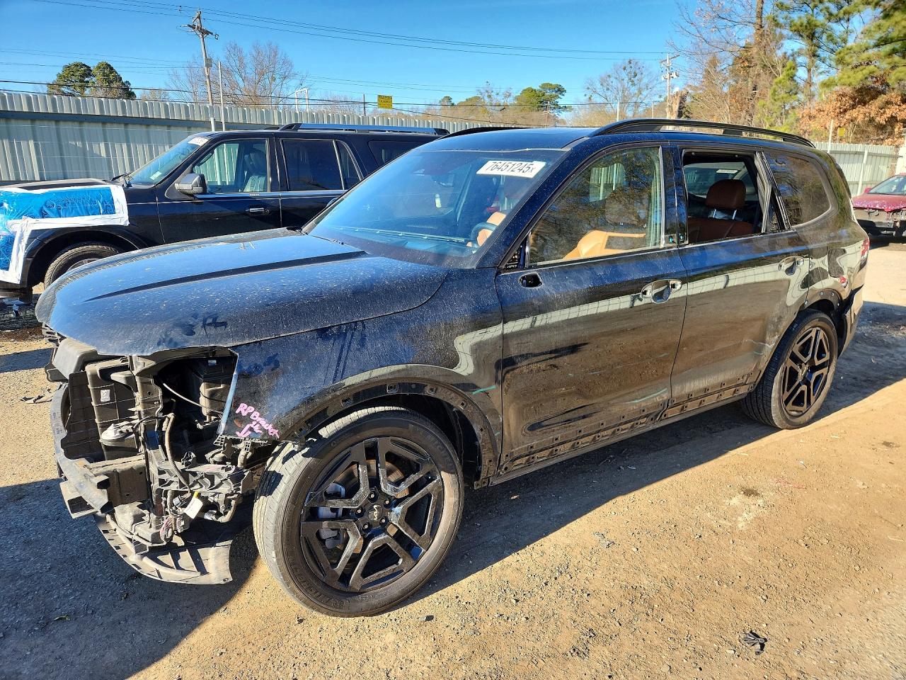 2023 Kia Telluride Sx Black vin: 5XYP5DGC2PG381913